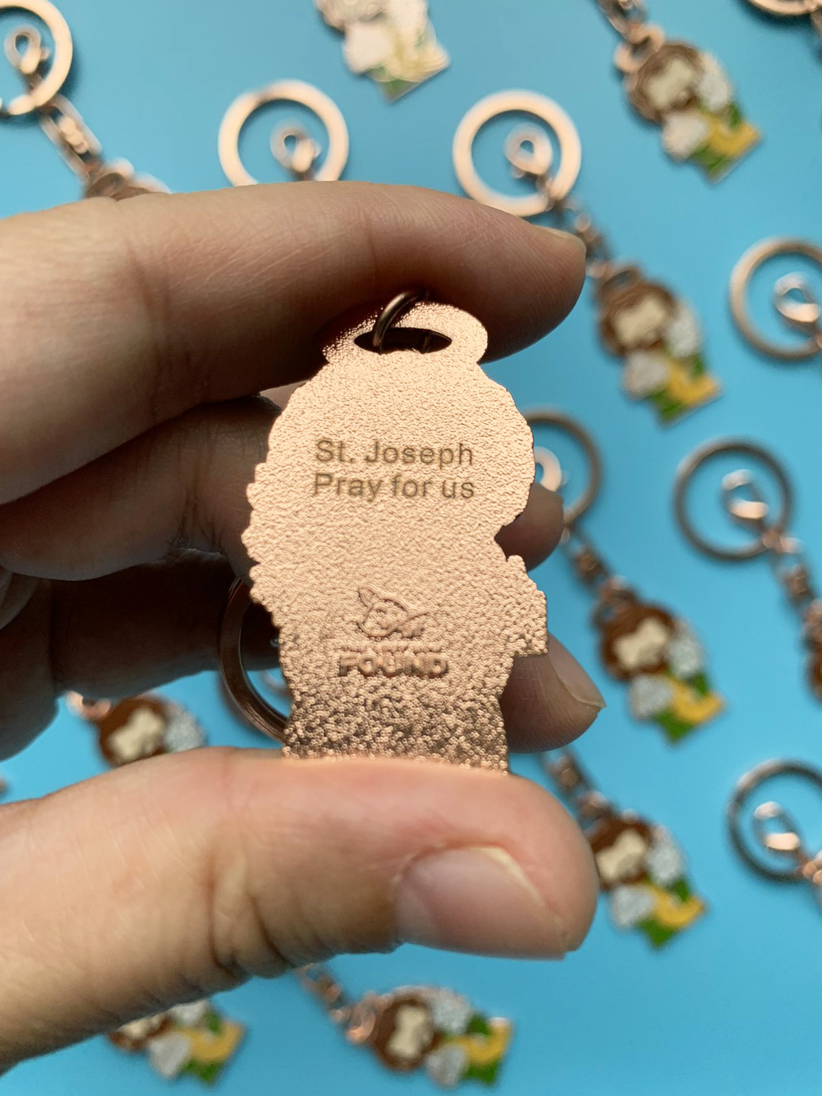 St. Joseph keychain