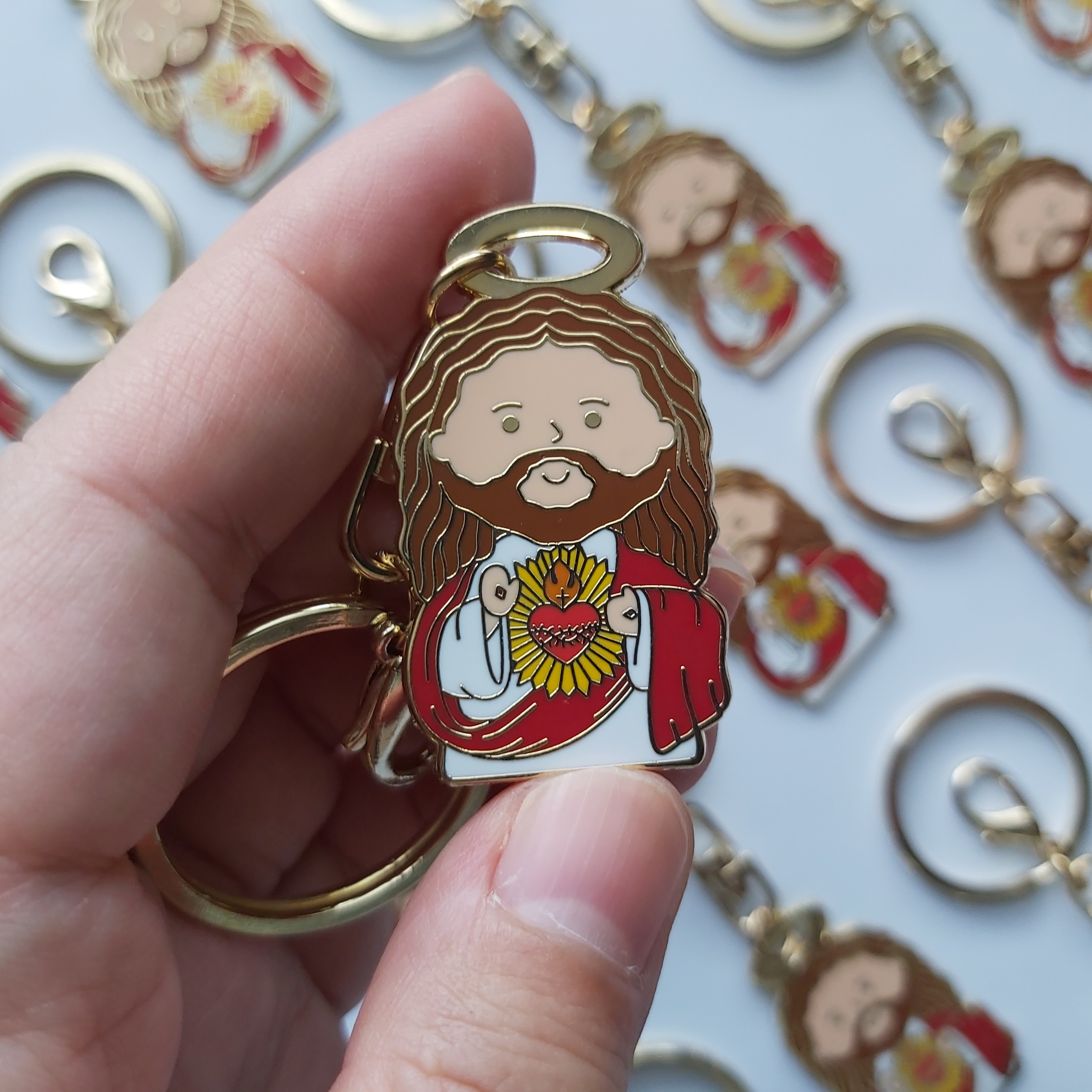 Sacred Heart of Jesus Keychain