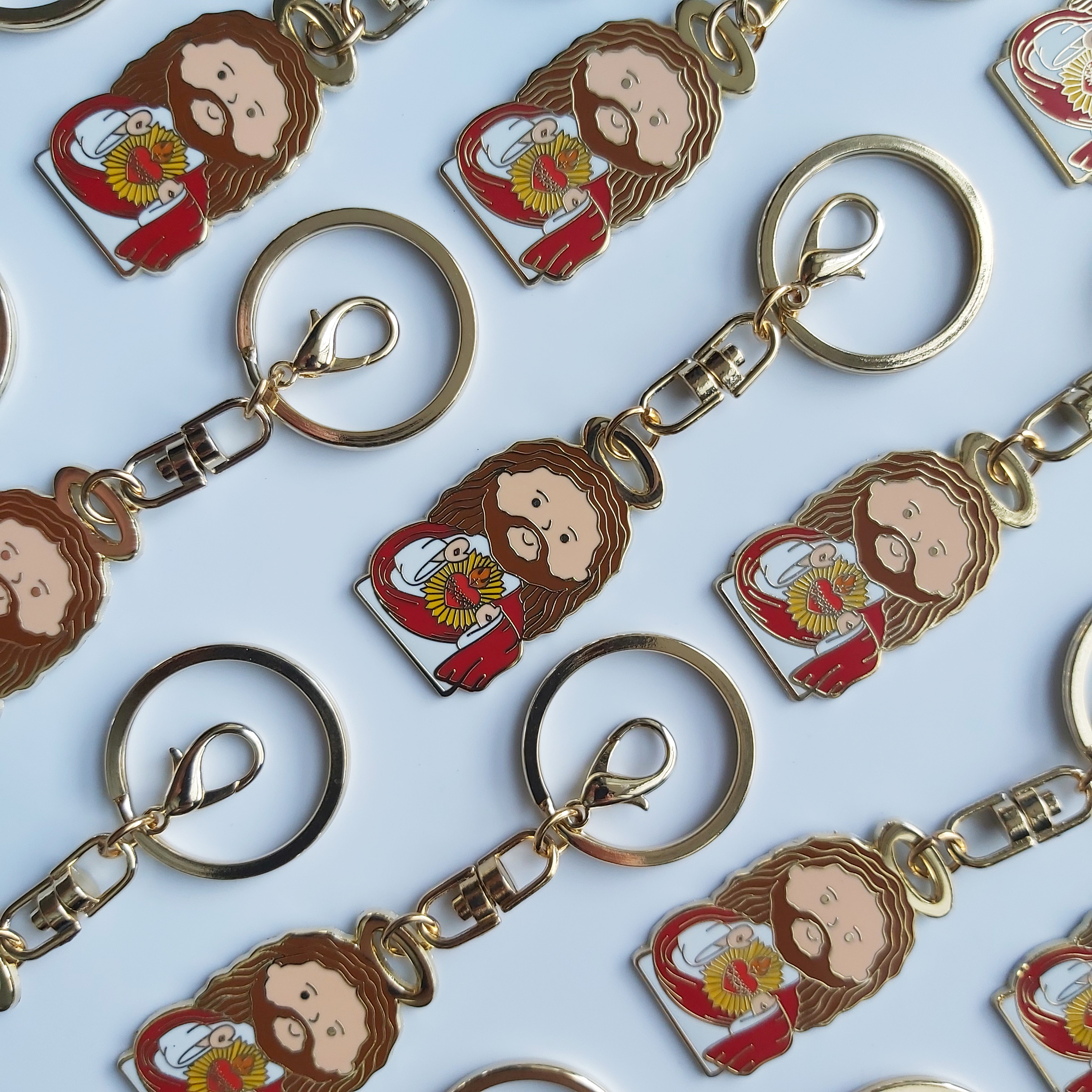 Sacred Heart of Jesus Keychain