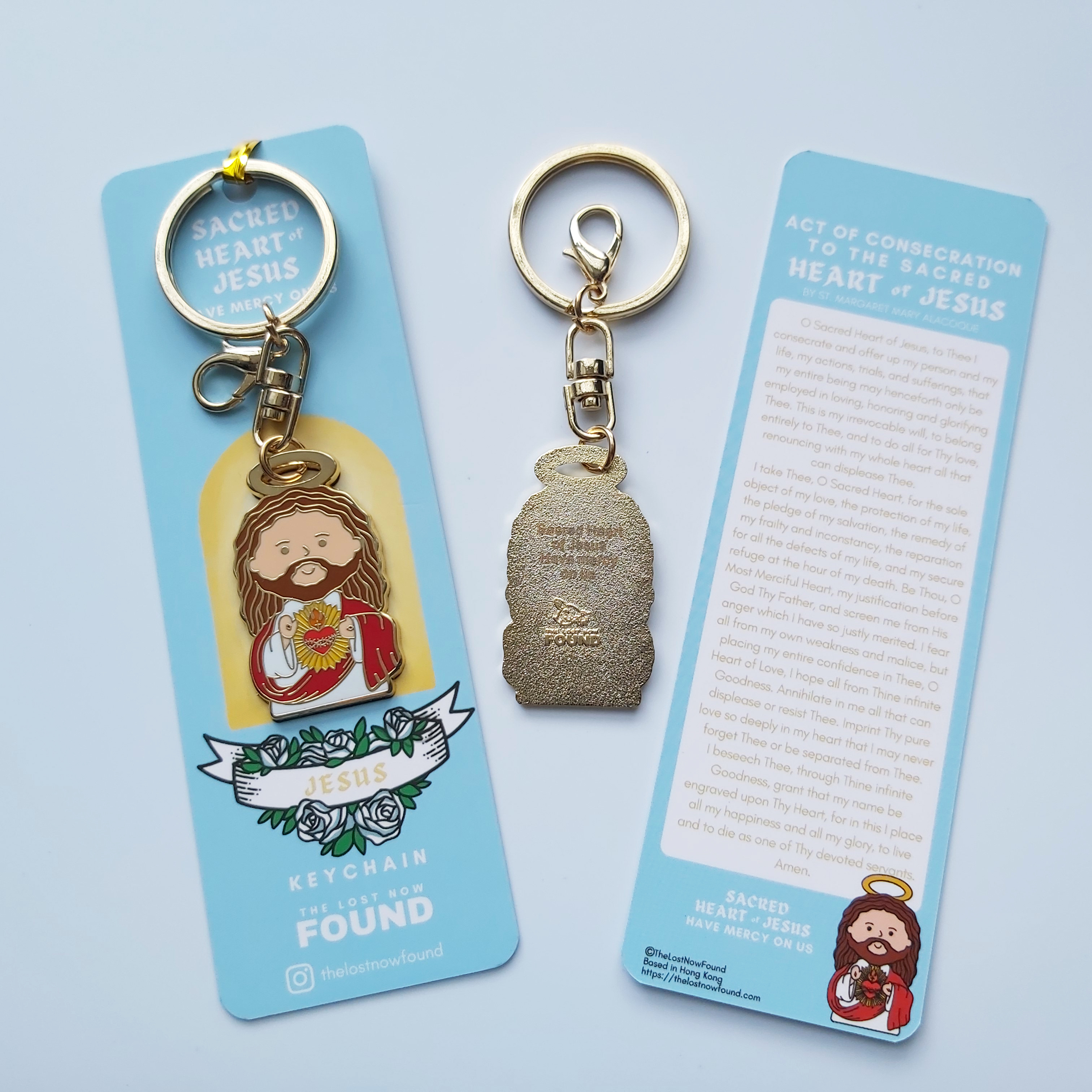 Sacred Heart of Jesus Keychain