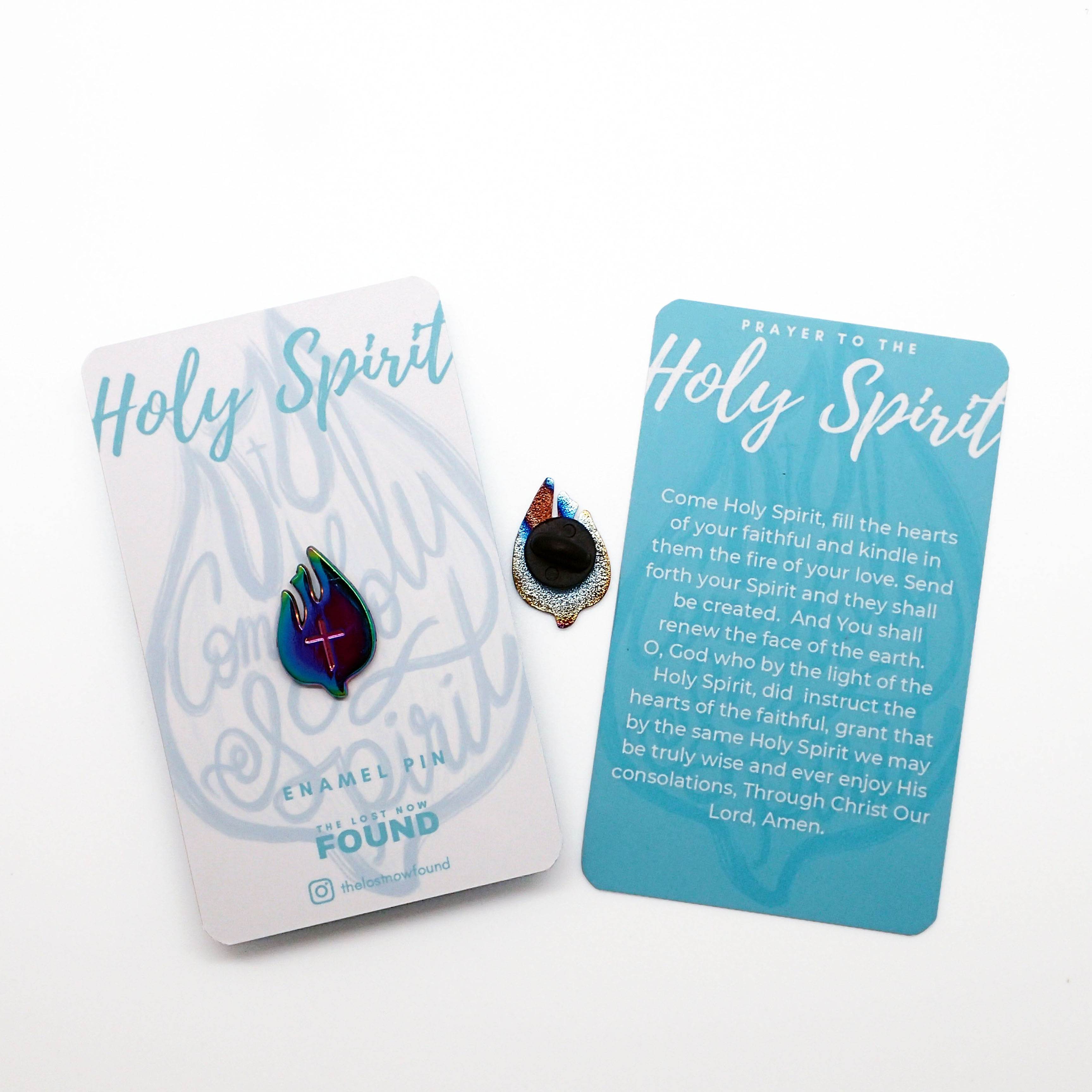 Holy Spirit Enamel Pin