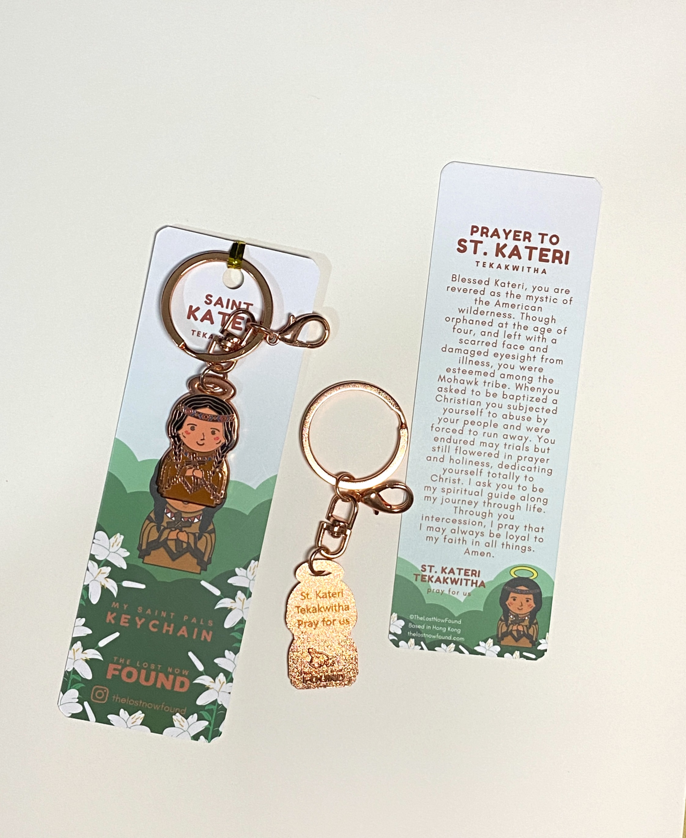 St. Kateri Tekakwitha Keychain