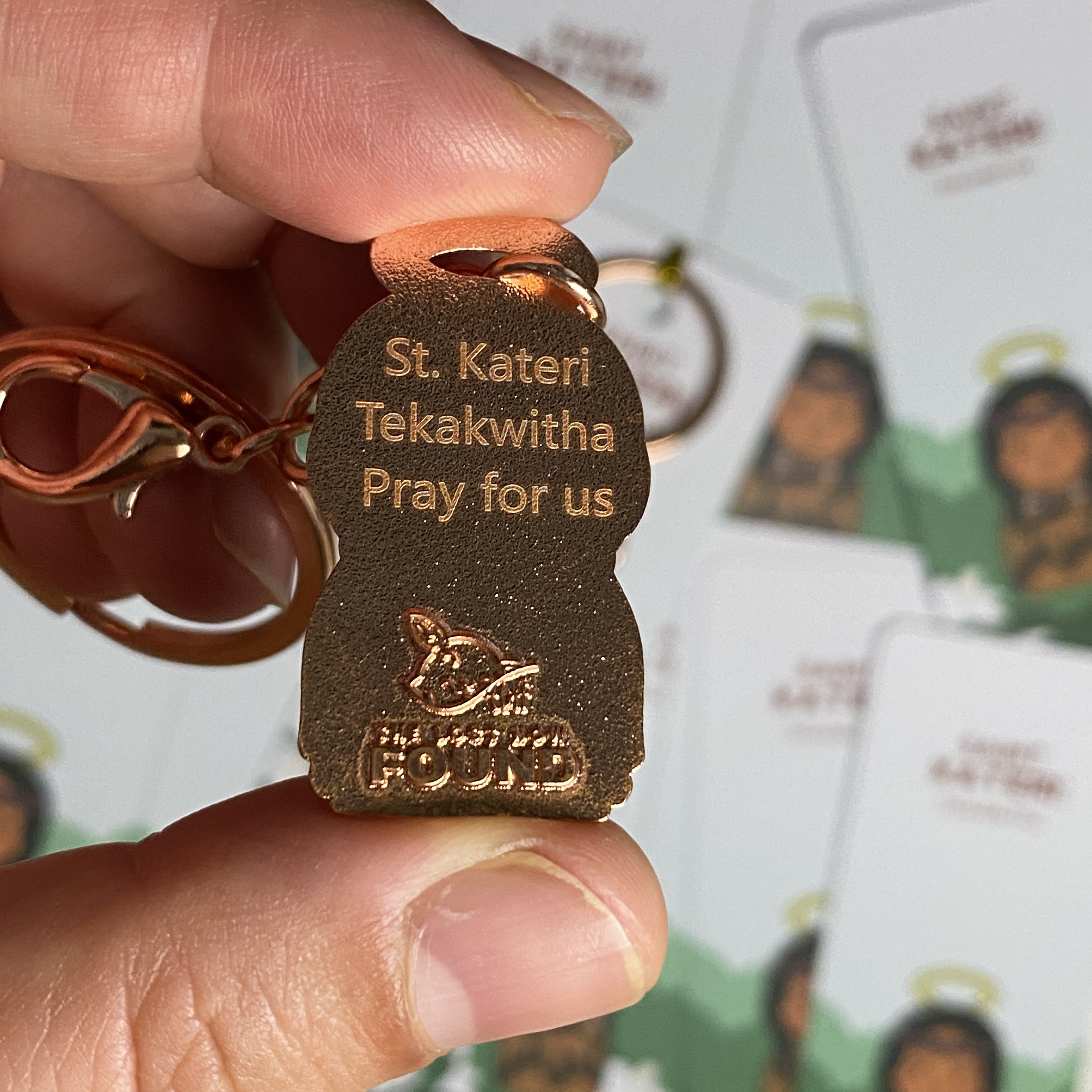 St. Kateri Tekakwitha Keychain