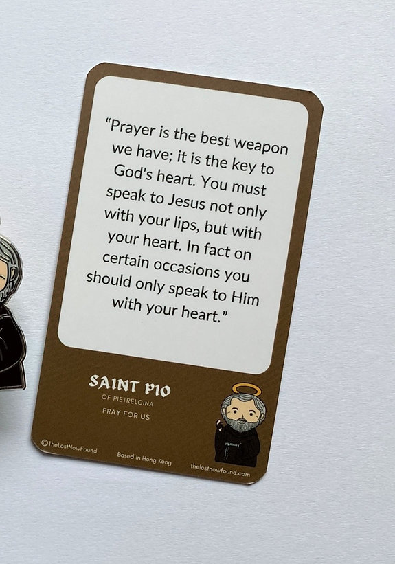 St. Padre Pio of Pietrelcina Pin