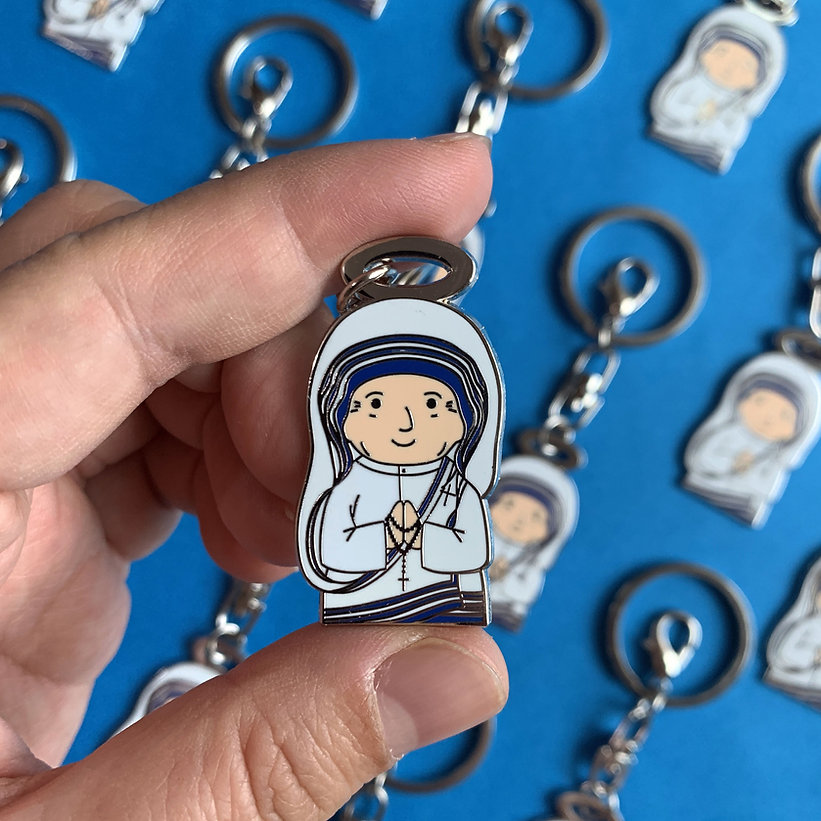Mother Teresa of Calcutta keychain
