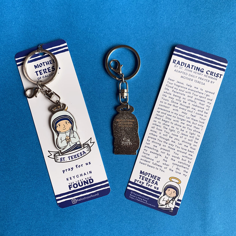 Mother Teresa of Calcutta keychain