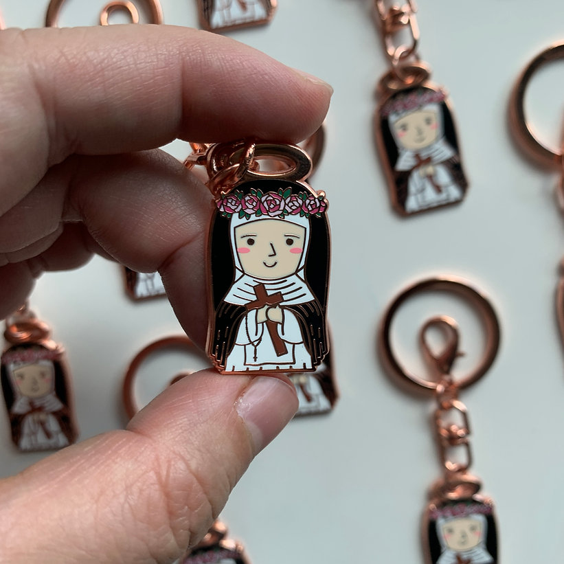 St. Rose of Lima Keychain