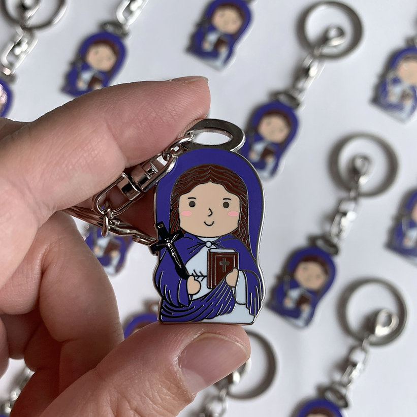 St. Monica of Hippo Keychain