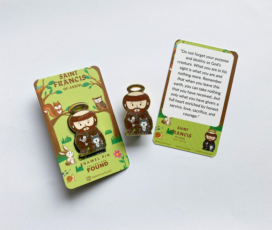 St. Francis of Assisi Pin