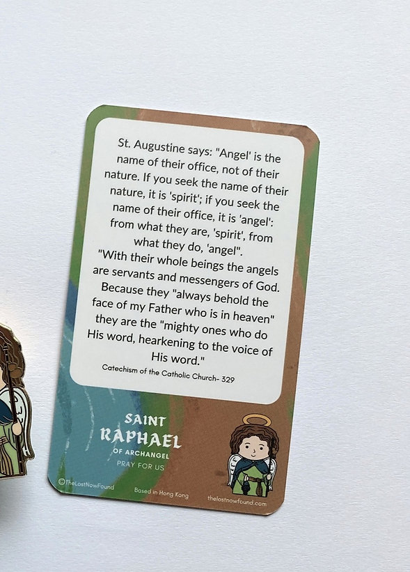 St. Raphael the Archangel Pin