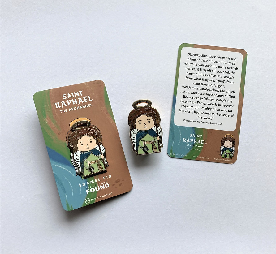 St. Raphael the Archangel Pin