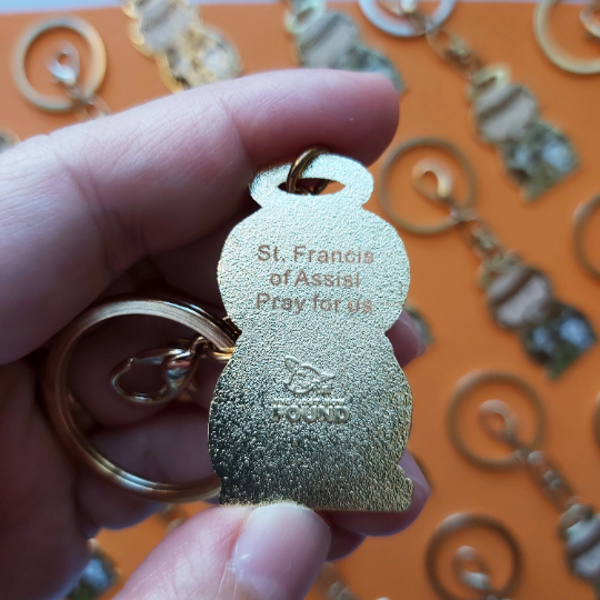 St. Francis of Assisi keychain