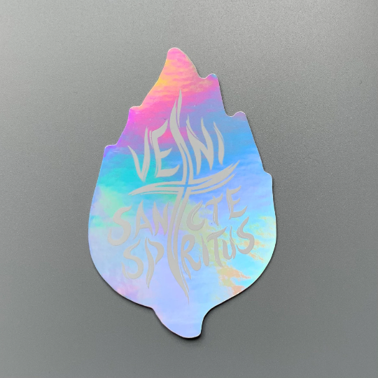 Holy Spirit Vinyl Stickers (4 Pcs)