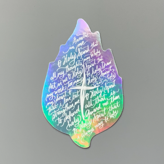 Holy Spirit Vinyl Stickers (4 Pcs)