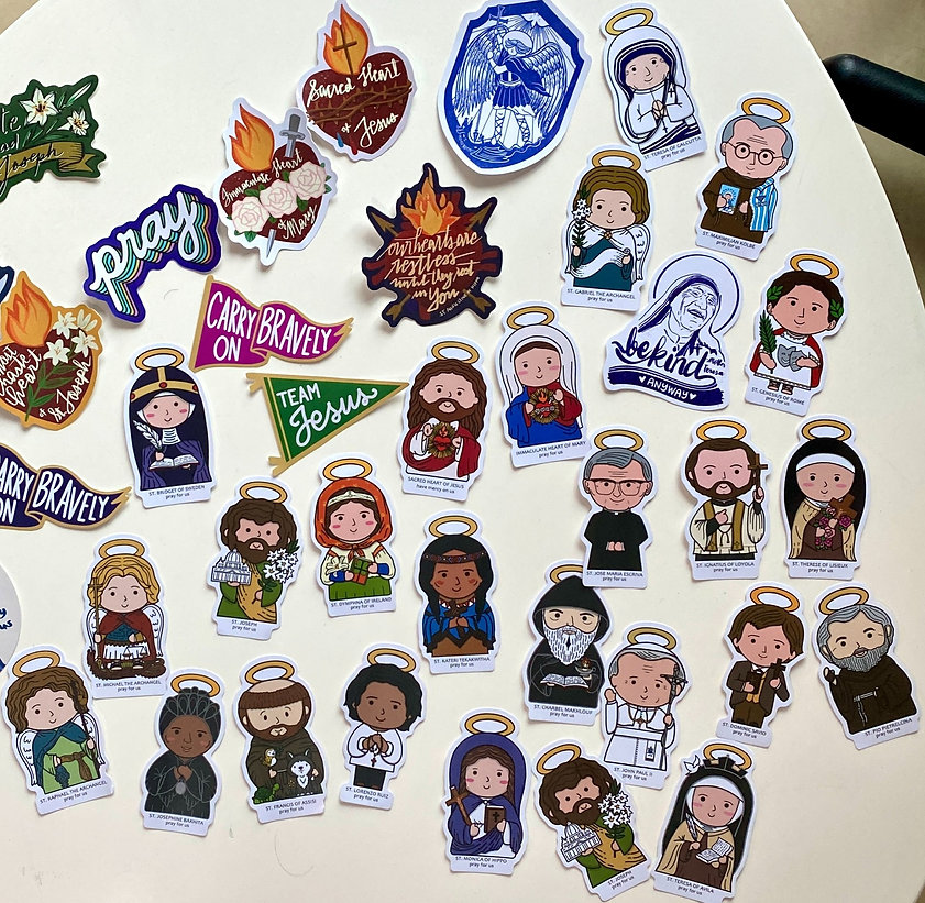 Saint Vinyl Stickers 