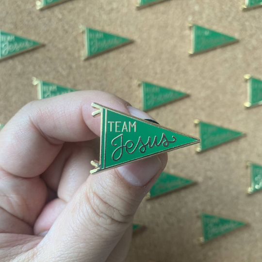 Team Jesus Pin