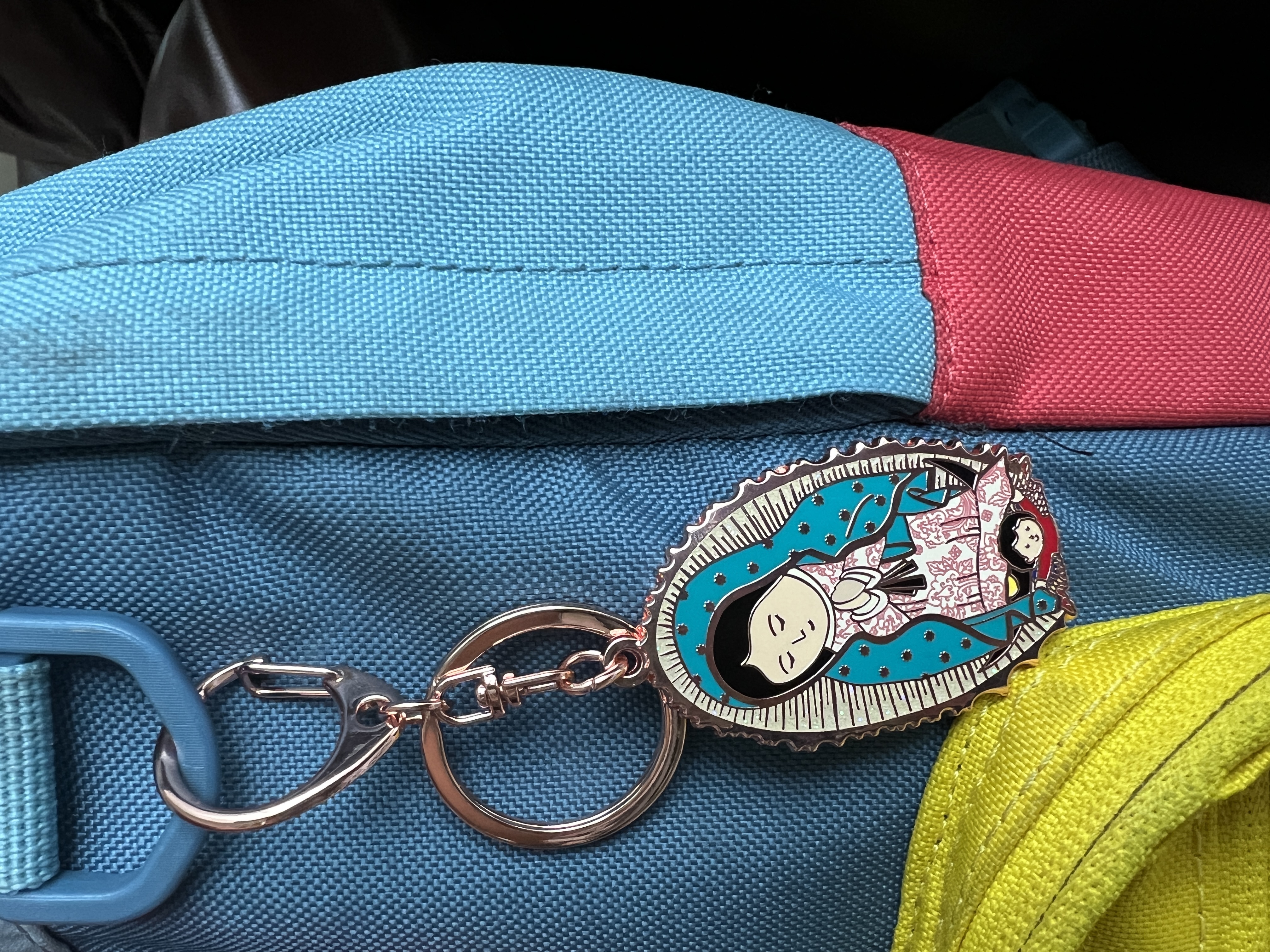 Our Lady of Guadalupe keychain