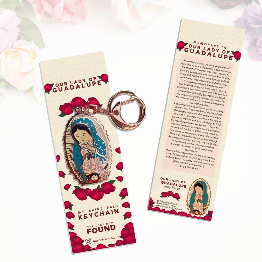 Our Lady of Guadalupe keychain