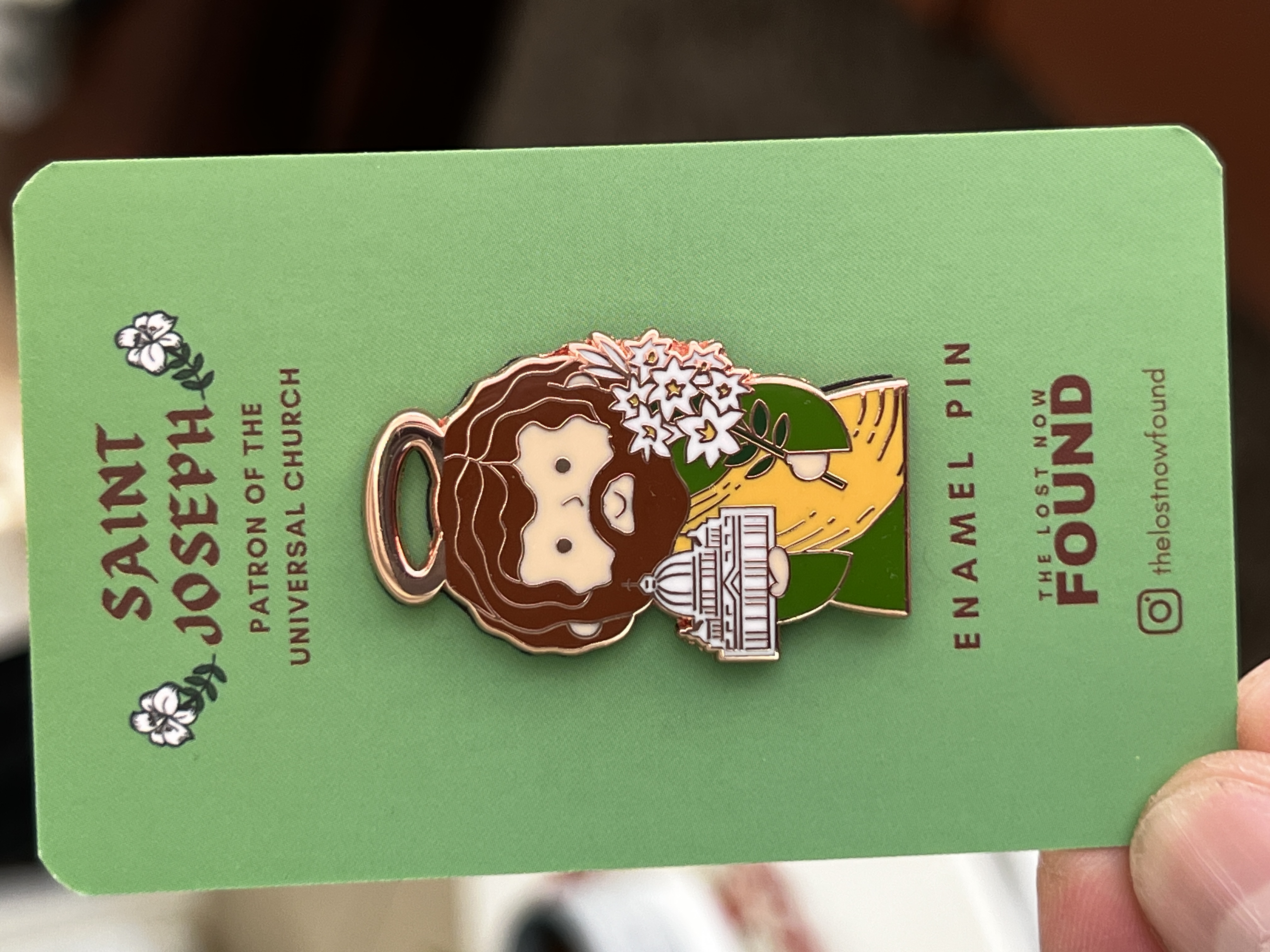 St Joseph Pin