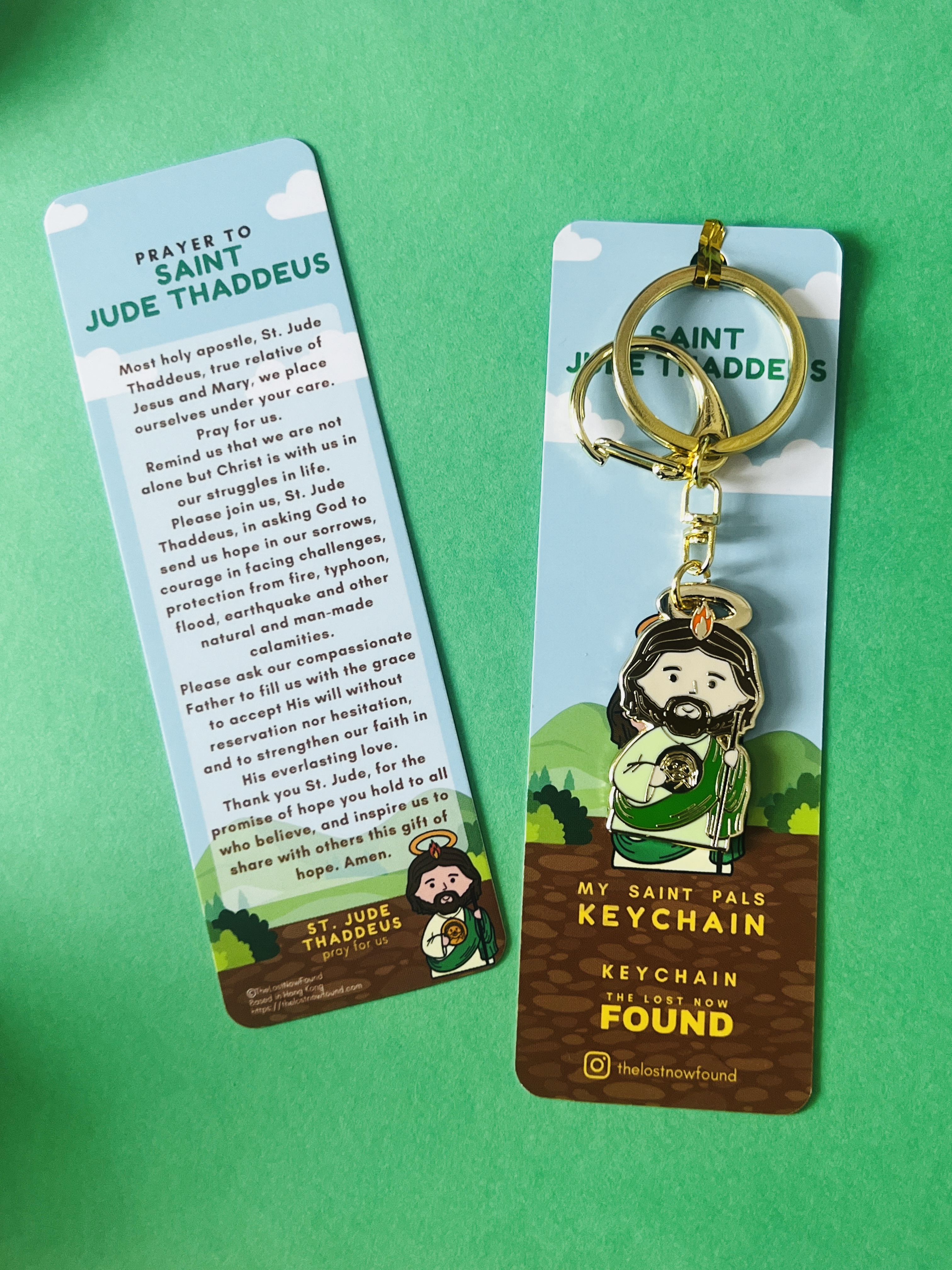 St. Jude Thaddeus Keychain
