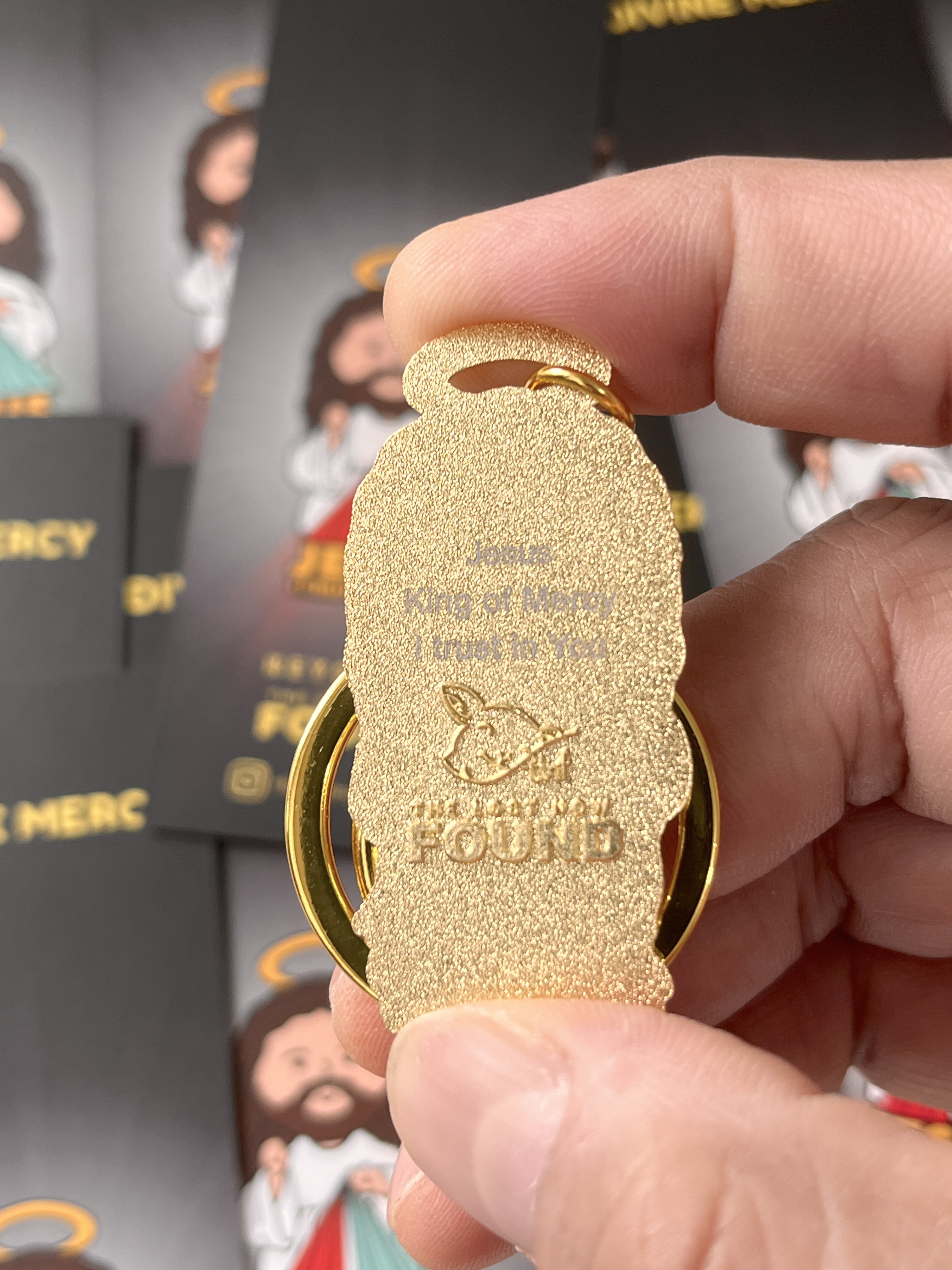 Divine Mercy Keychain