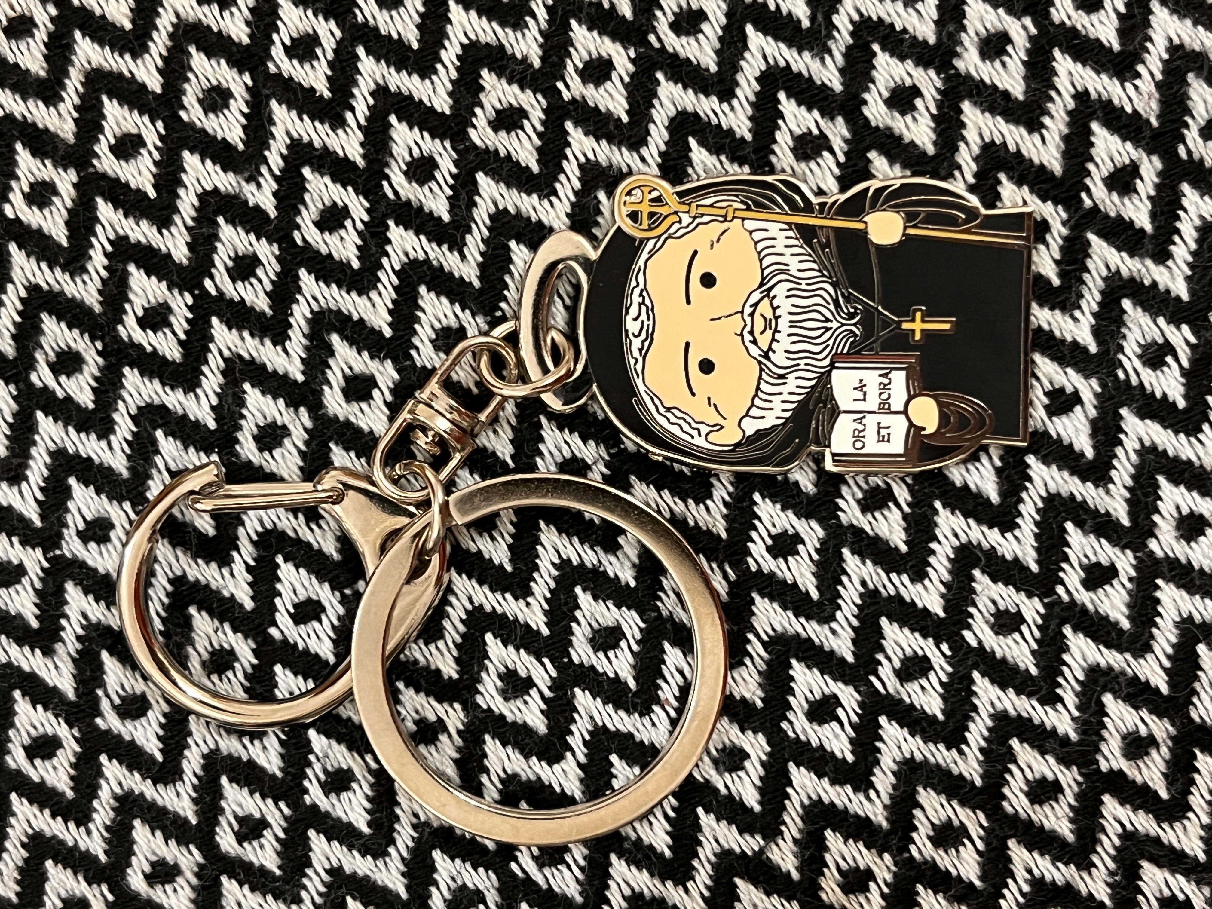St. Benedict of Nursia Keychain