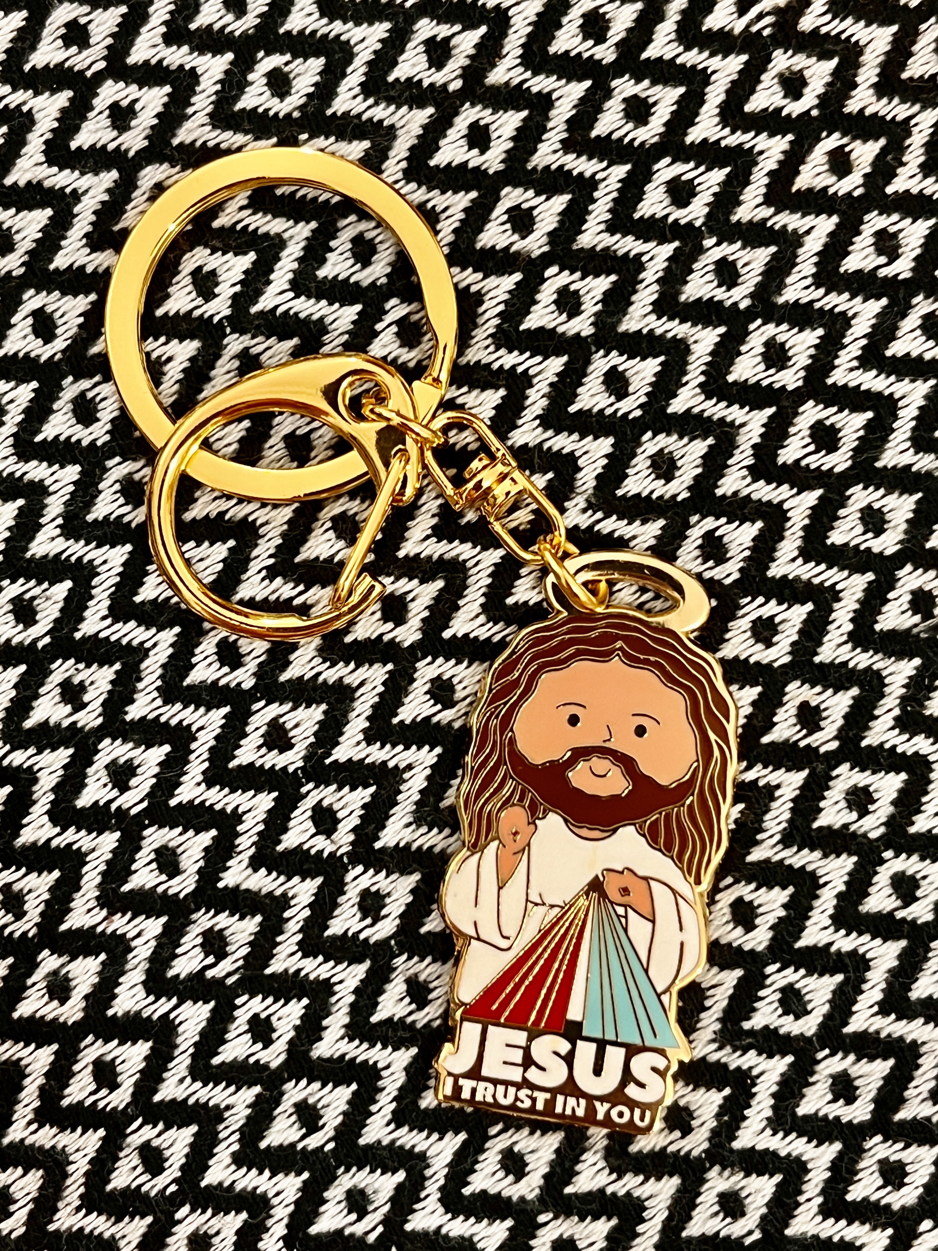 Divine Mercy Keychain