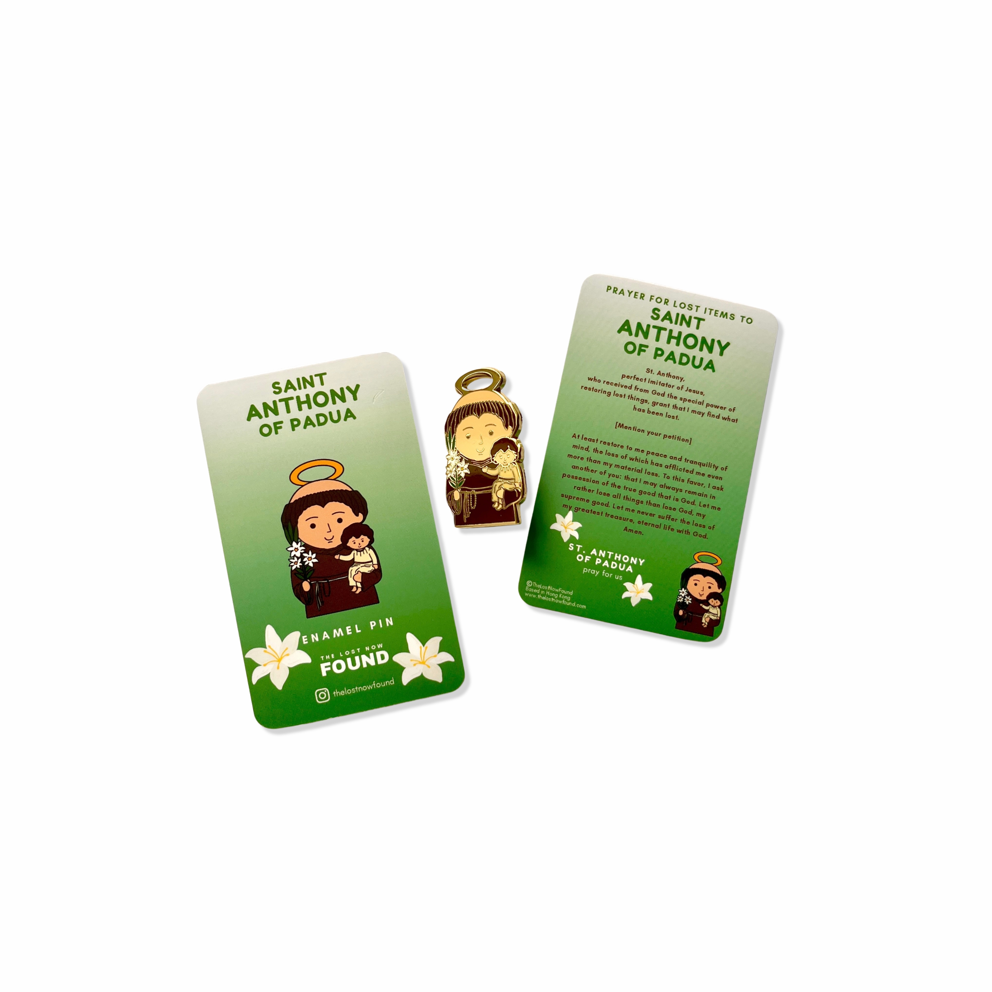 St. Anthony of Padua Pin