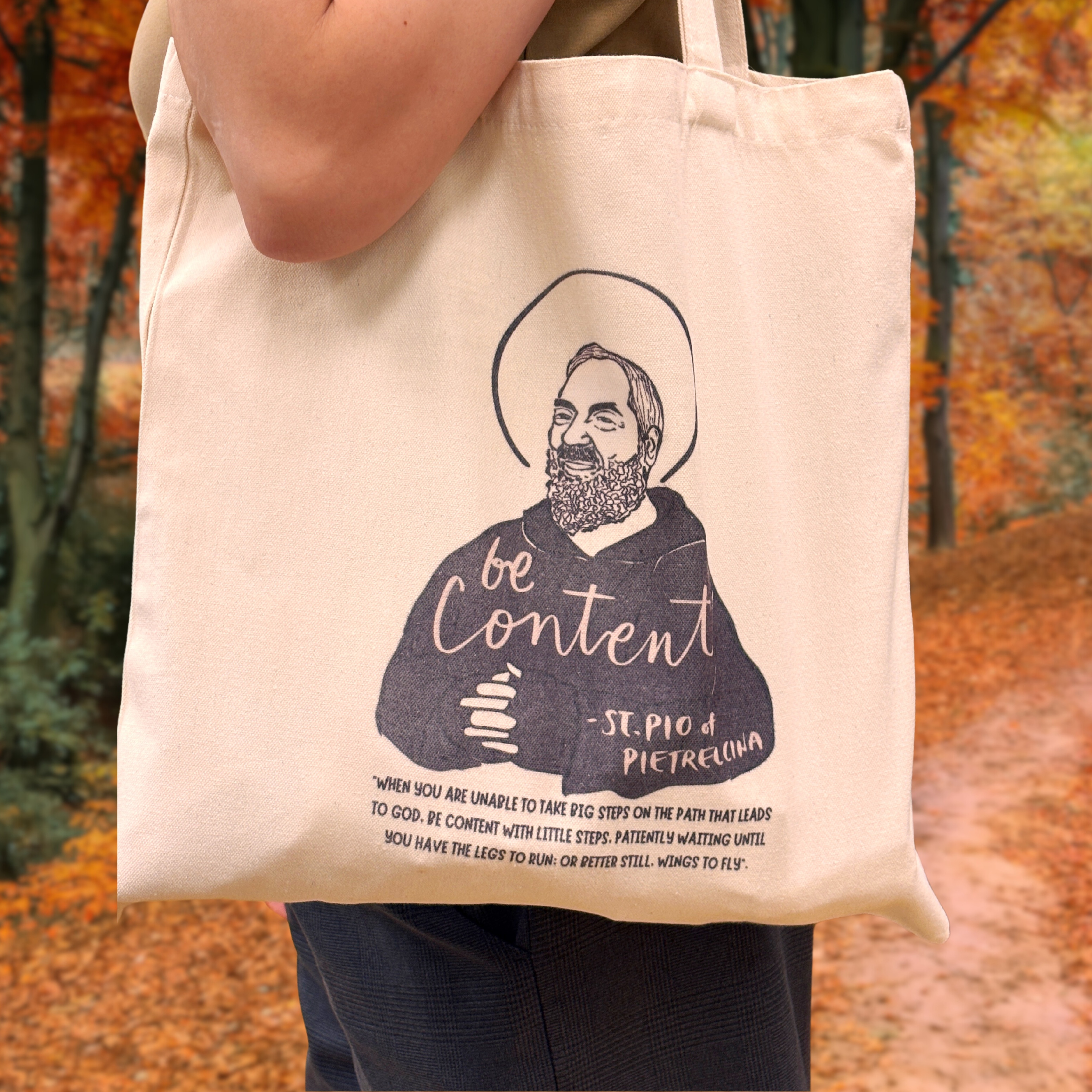 BE SAINTS Tote Bag