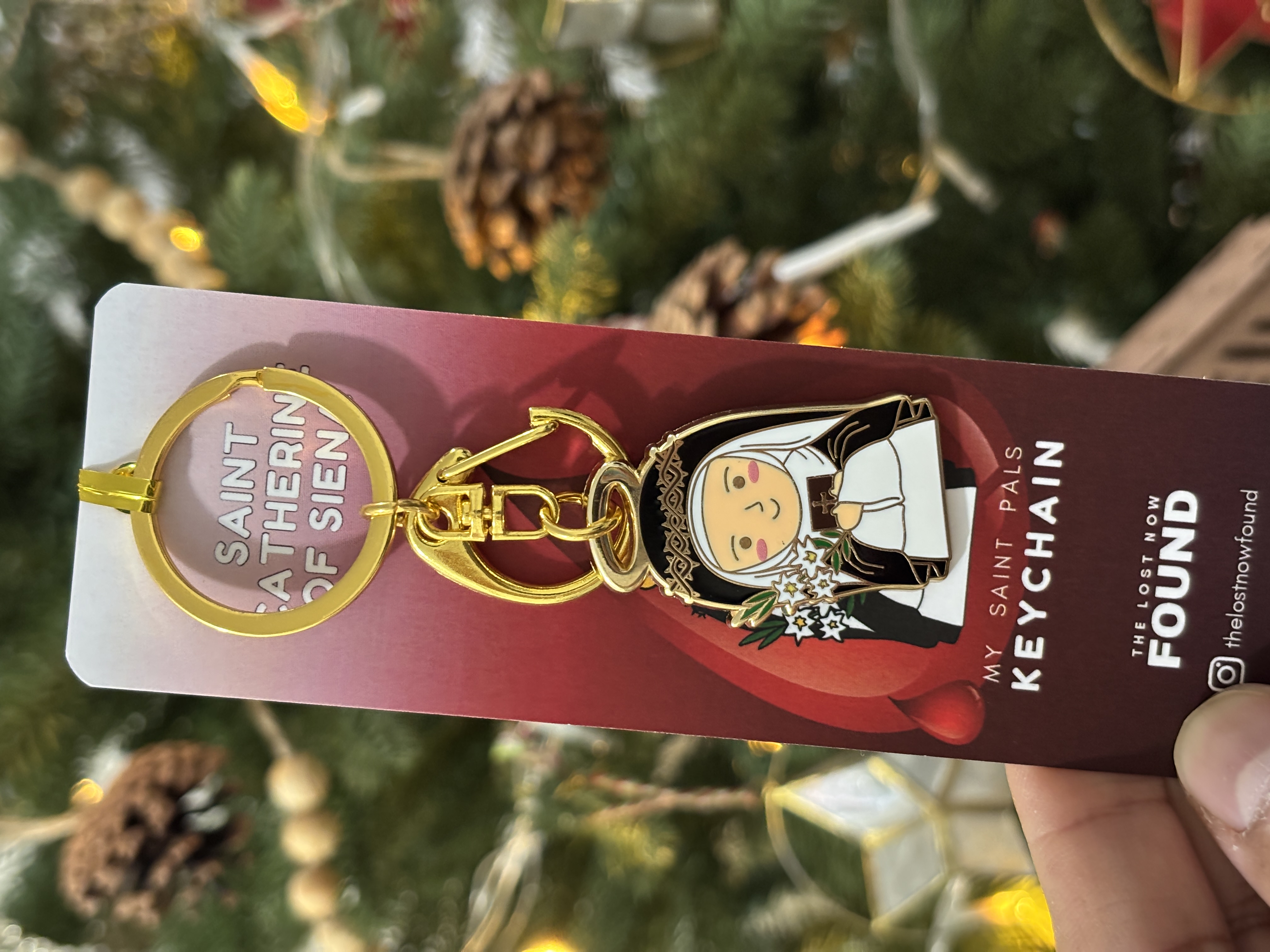 St. Catherine of Siena Keychain