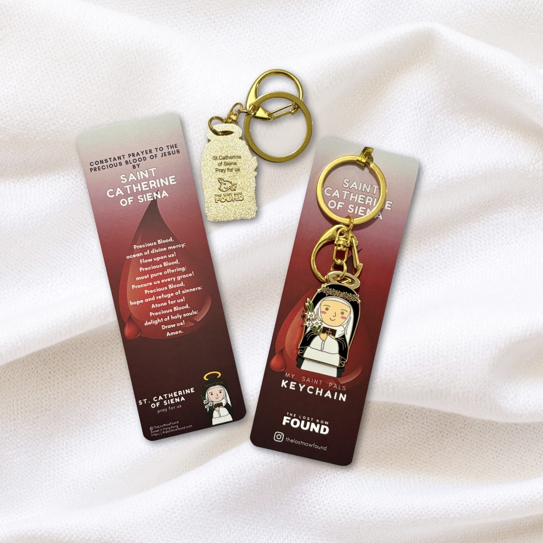 St. Catherine of Siena Keychain