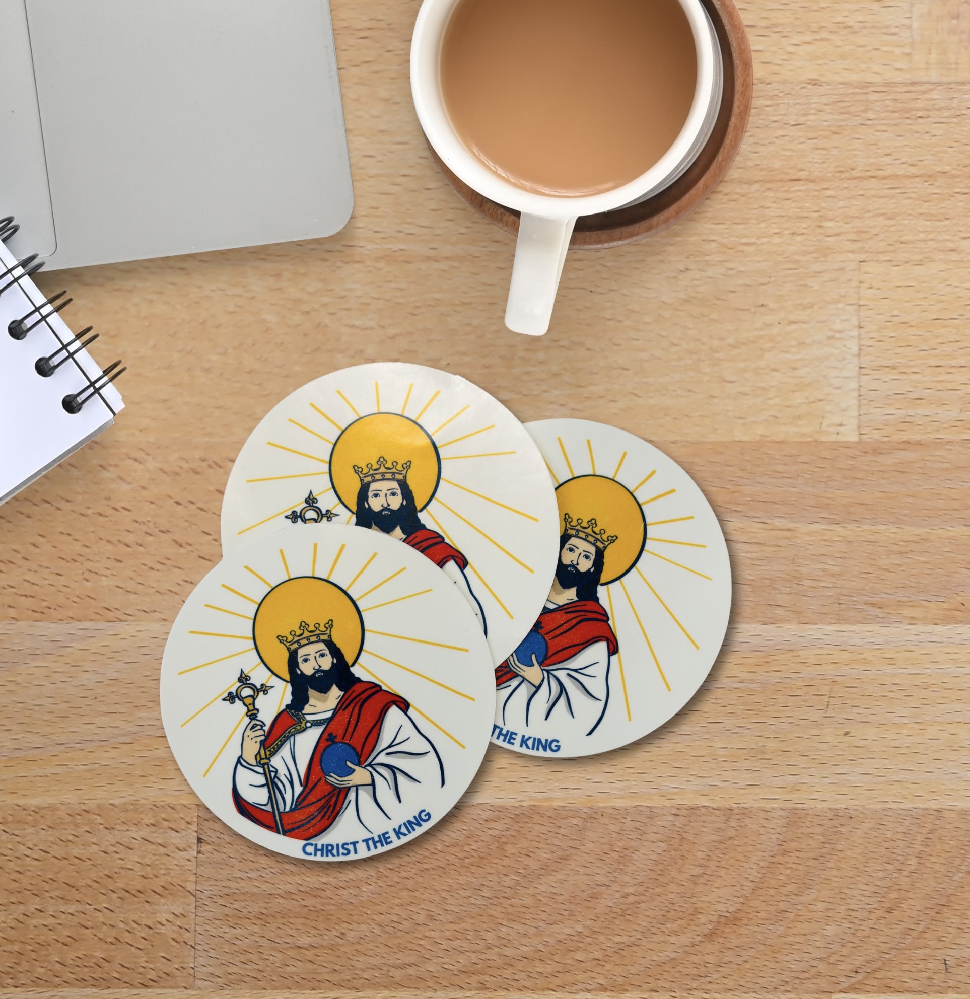 Be Saints Vinyl Sticker (Colored)