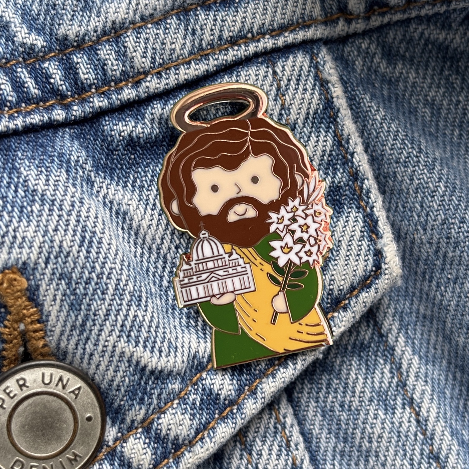 St Joseph Pin