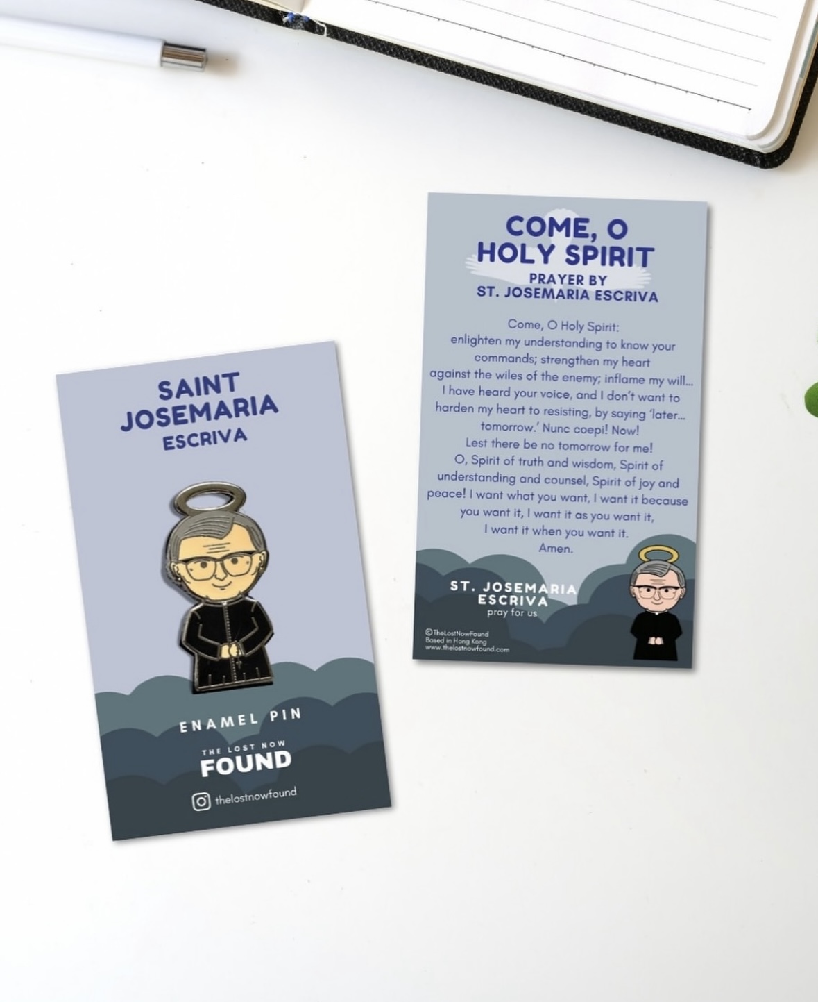 St. Josemaria Escriva Pin