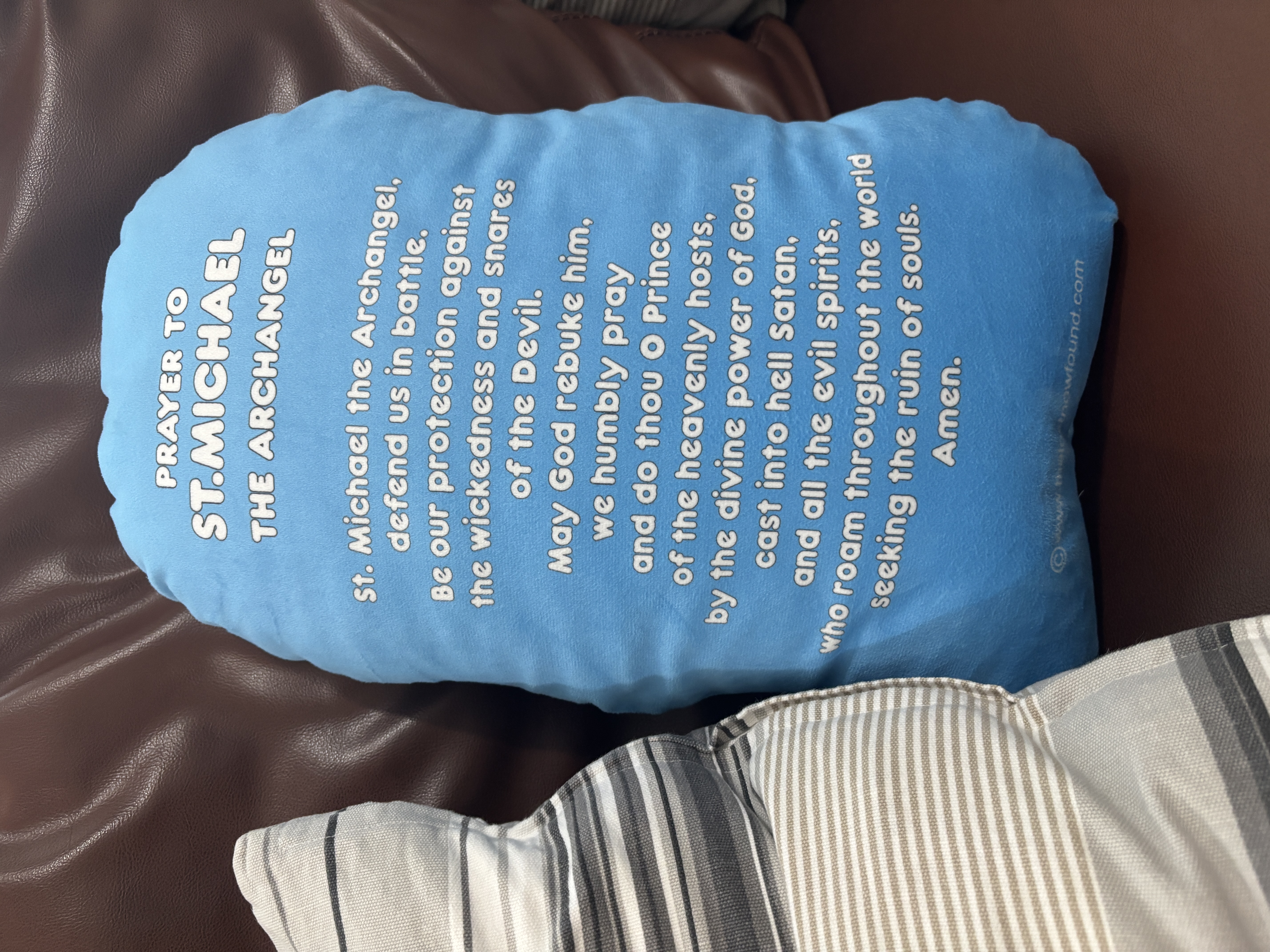 St Michael the Archangel Pillow