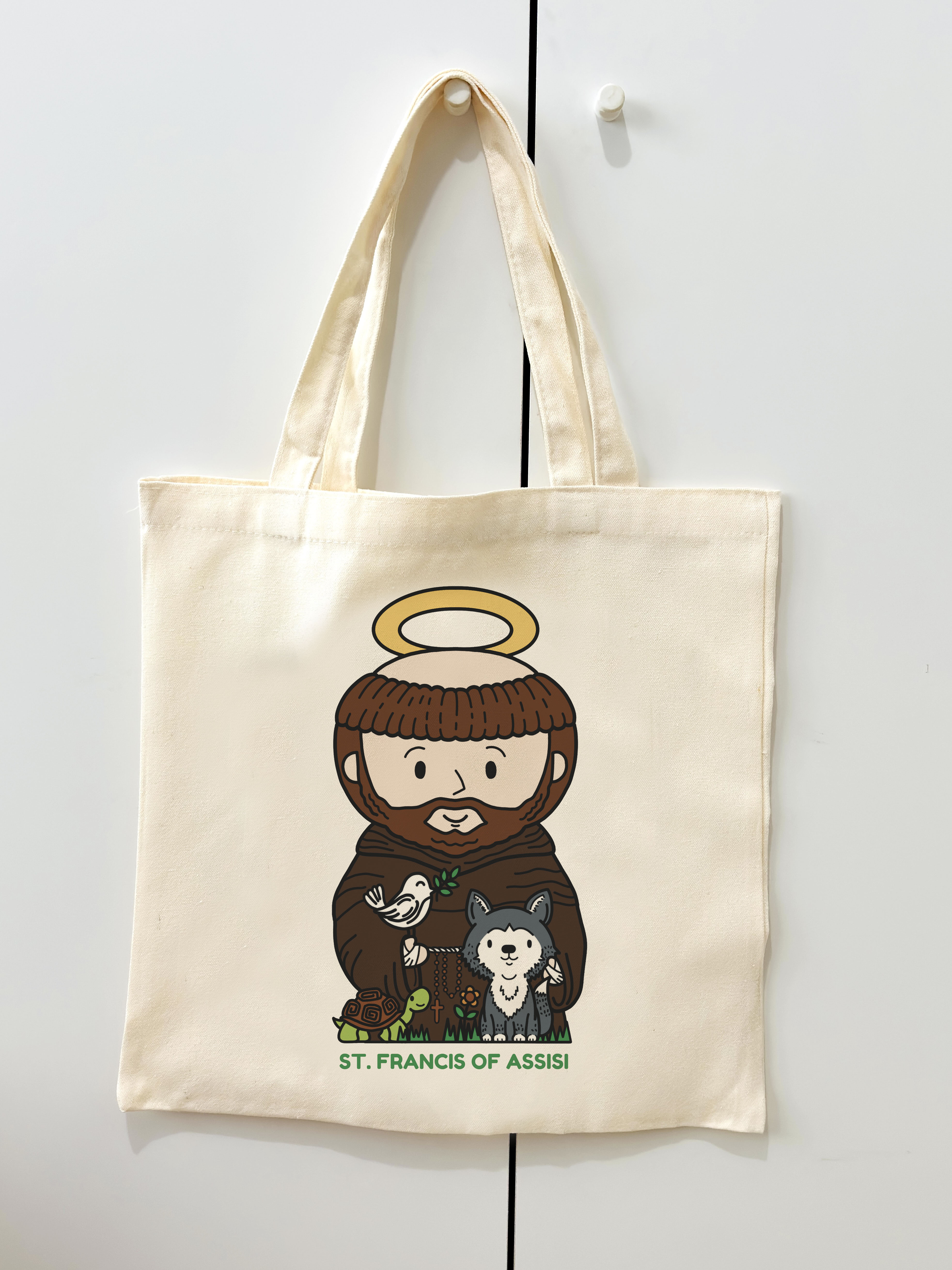 St Francis of Assisi Tote Bag