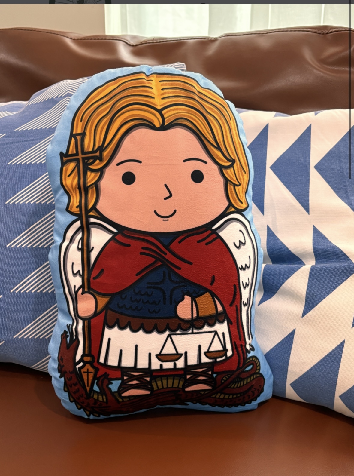 St Michael the Archangel Pillow