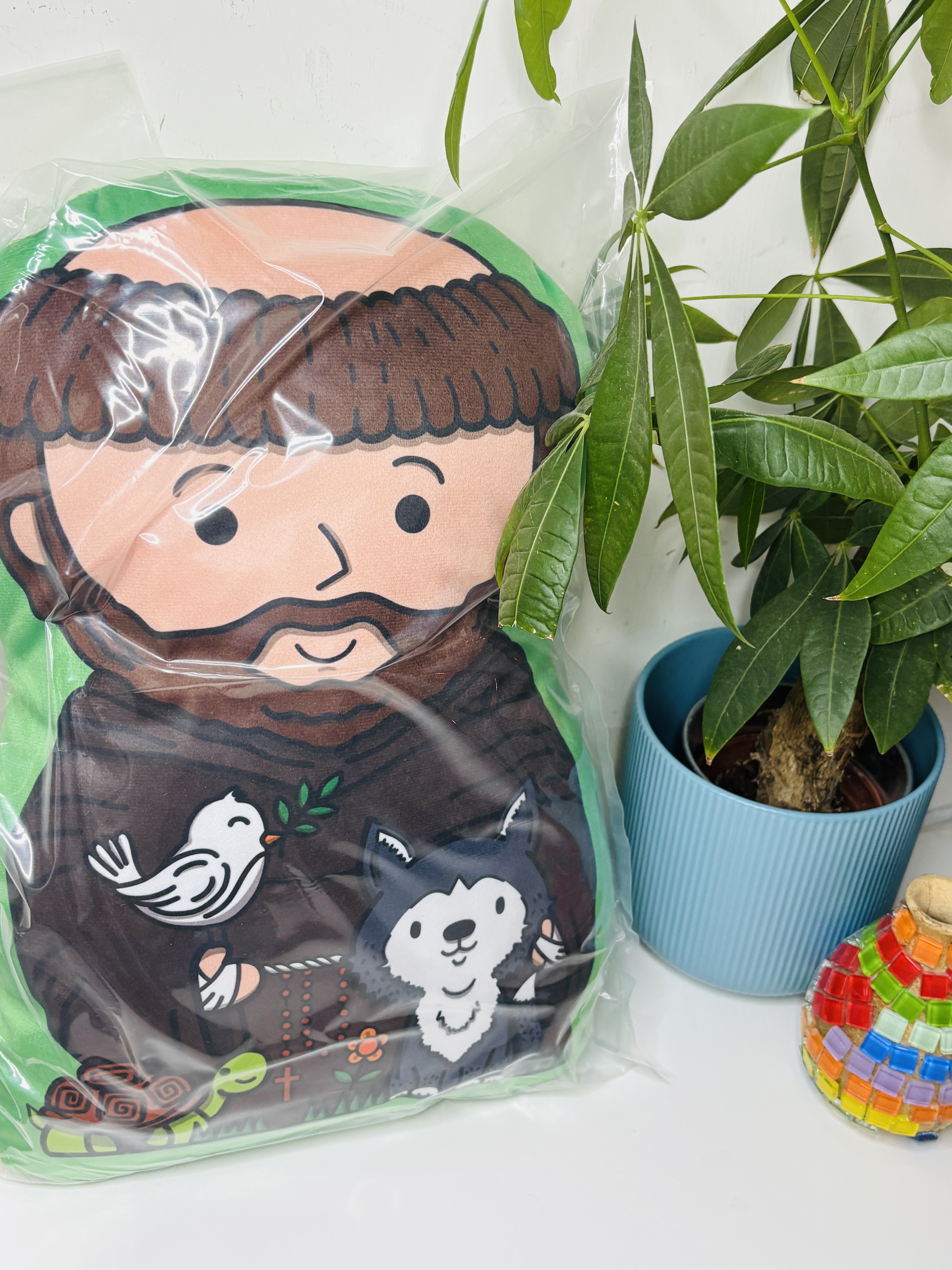 St Francis of Assisi Pillow