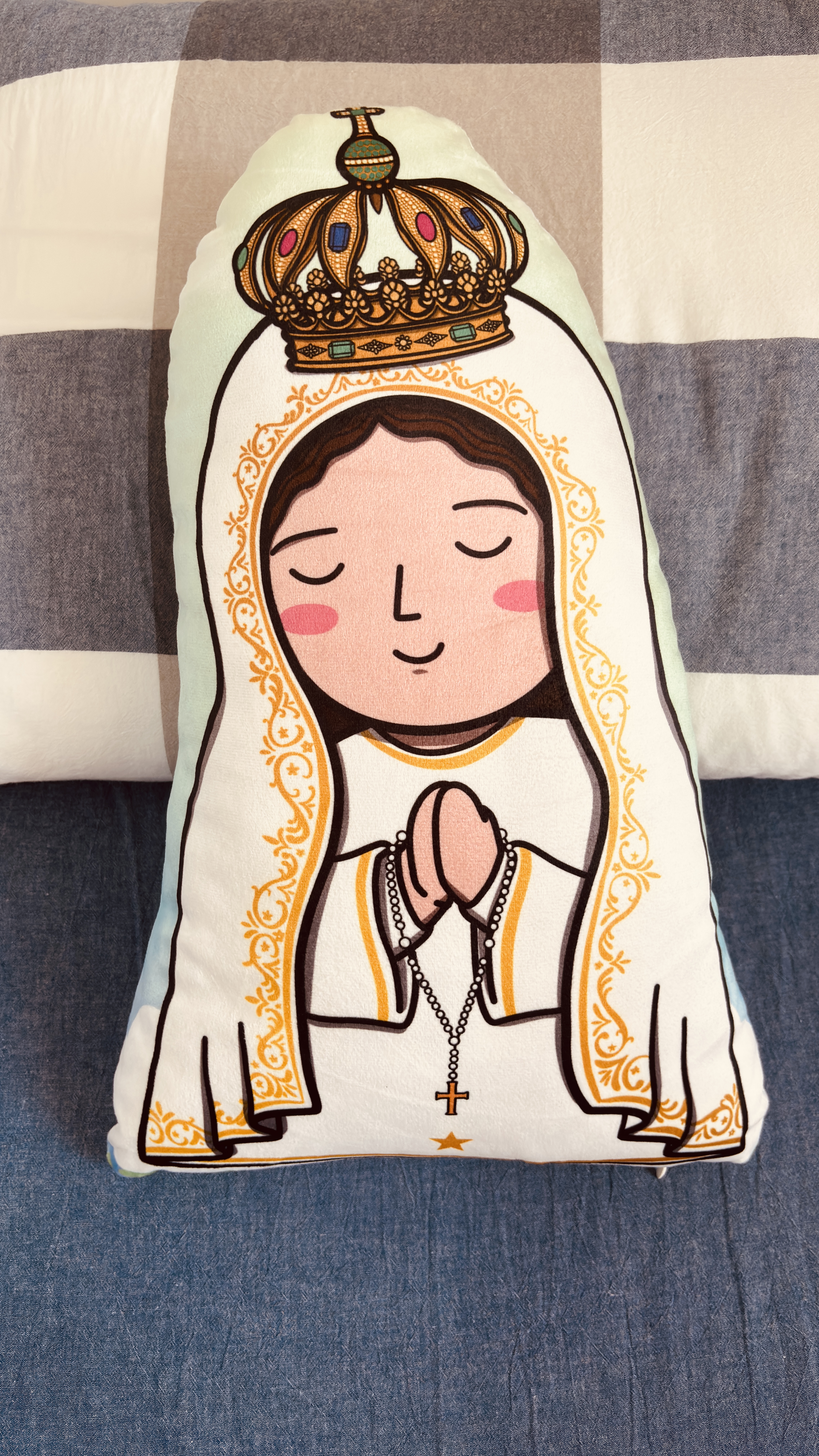 Our Lady Of Fatima Pillow