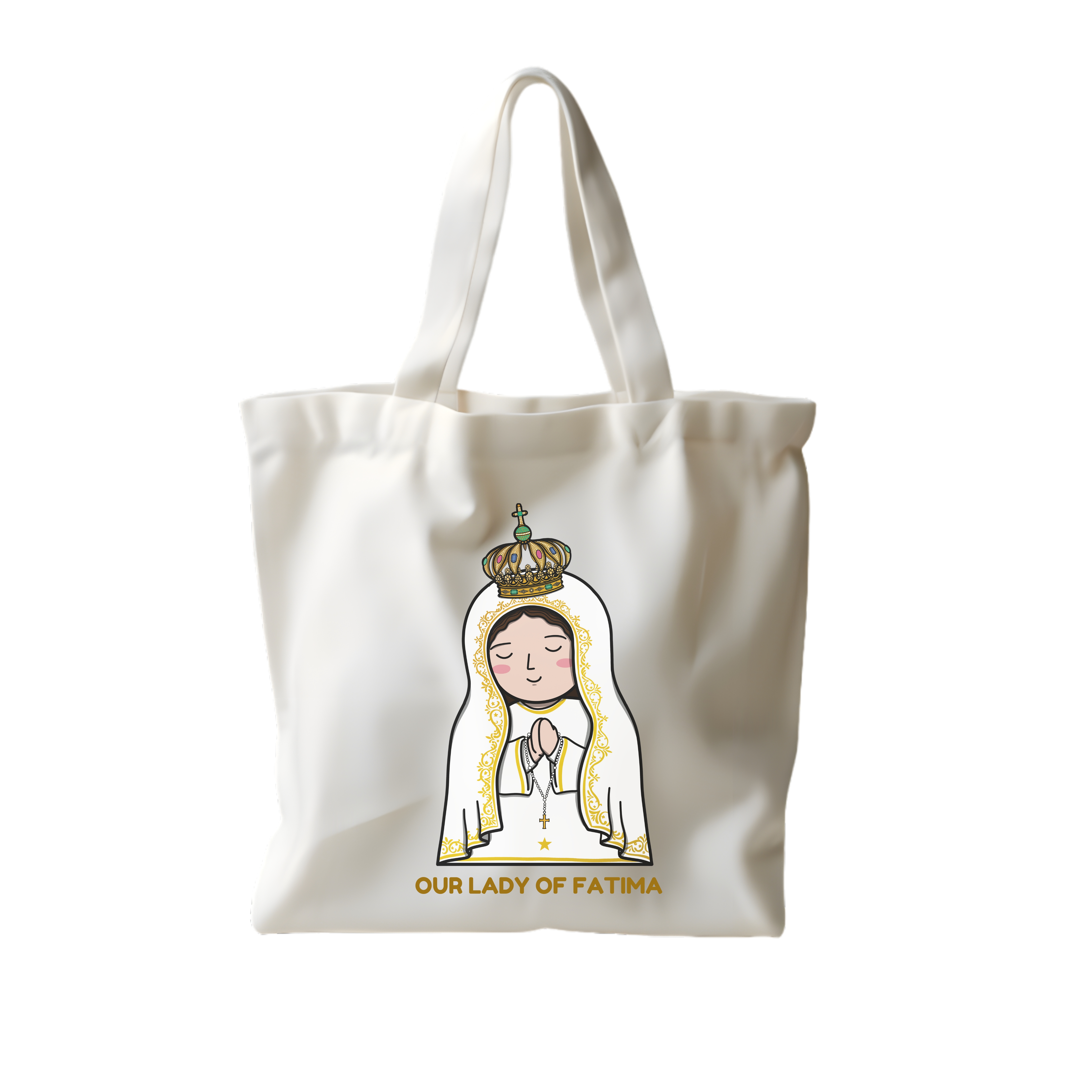 Our Lady Of Fatima Tote Bag