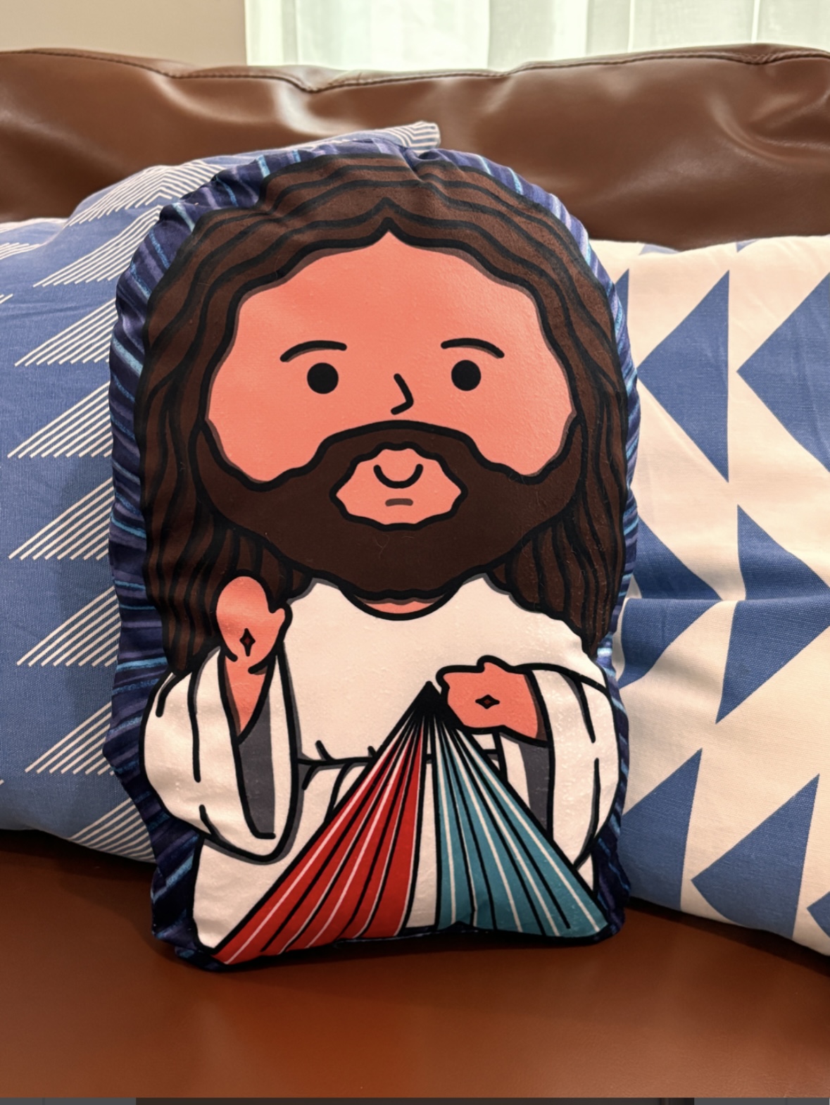 Divine Mercy Pillow