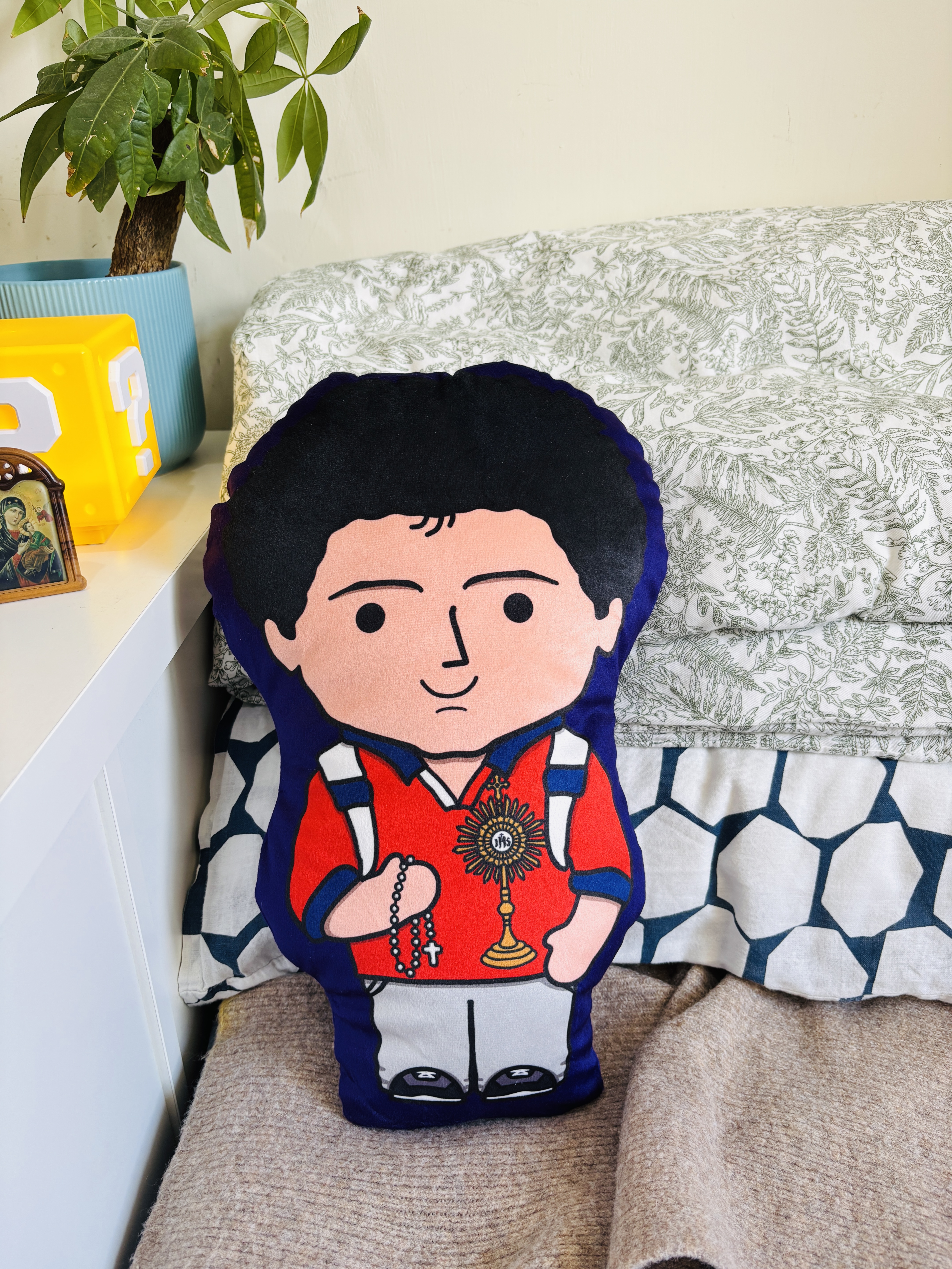 St Carlo Acutis Pillow