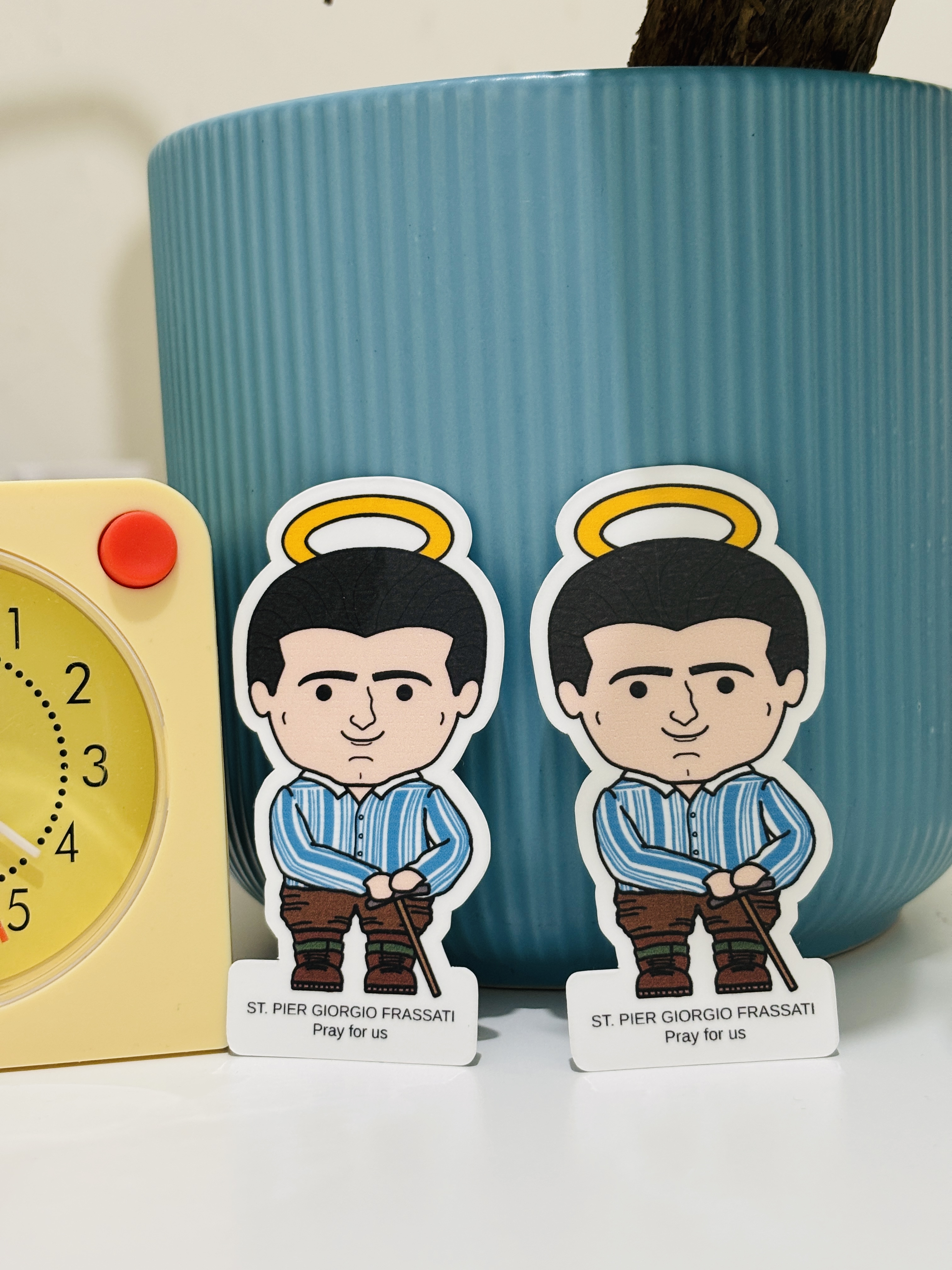 ST Pier Giorgio Frassati Stickers
