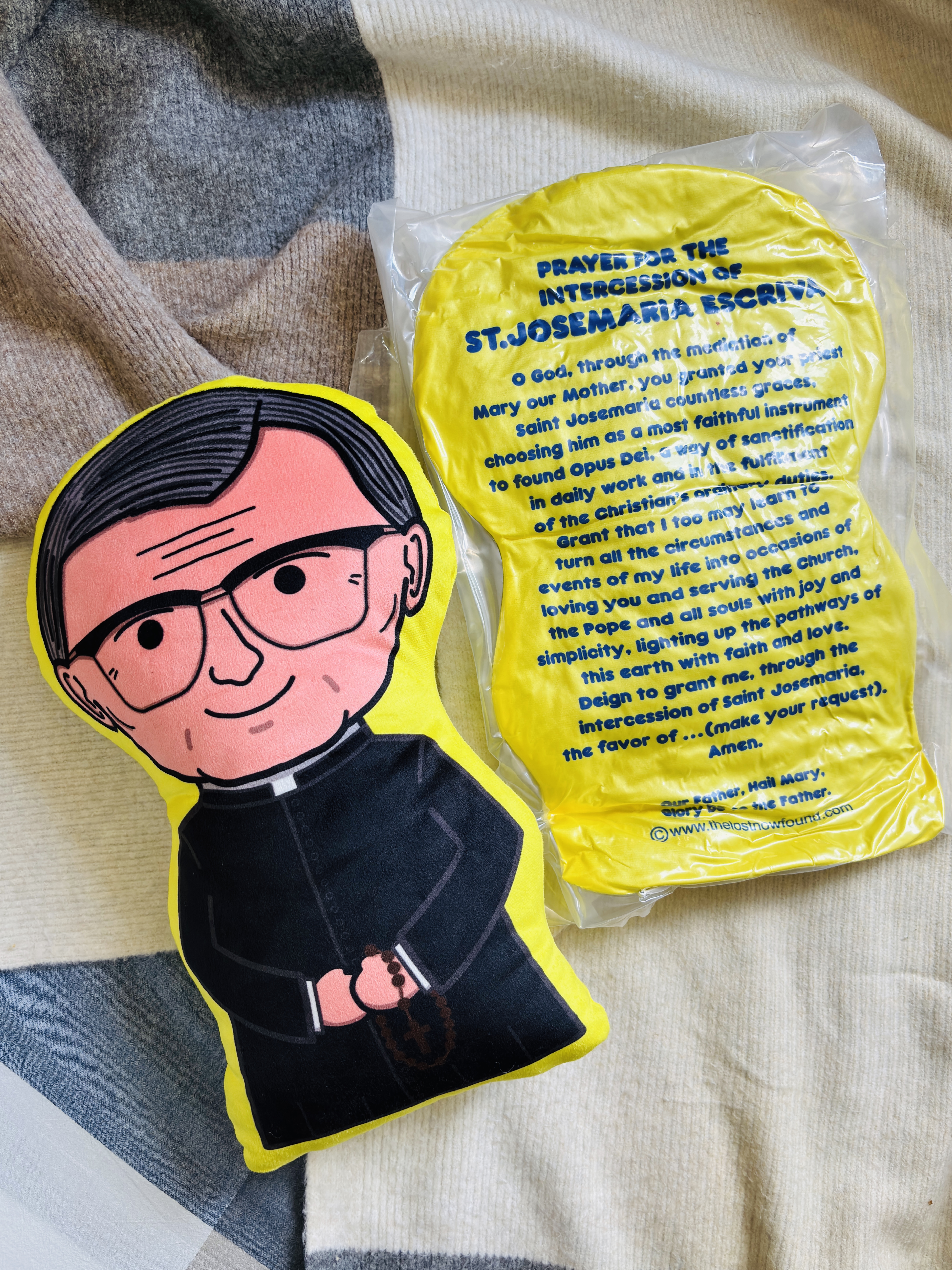 St Josemaria Escriva Pillow