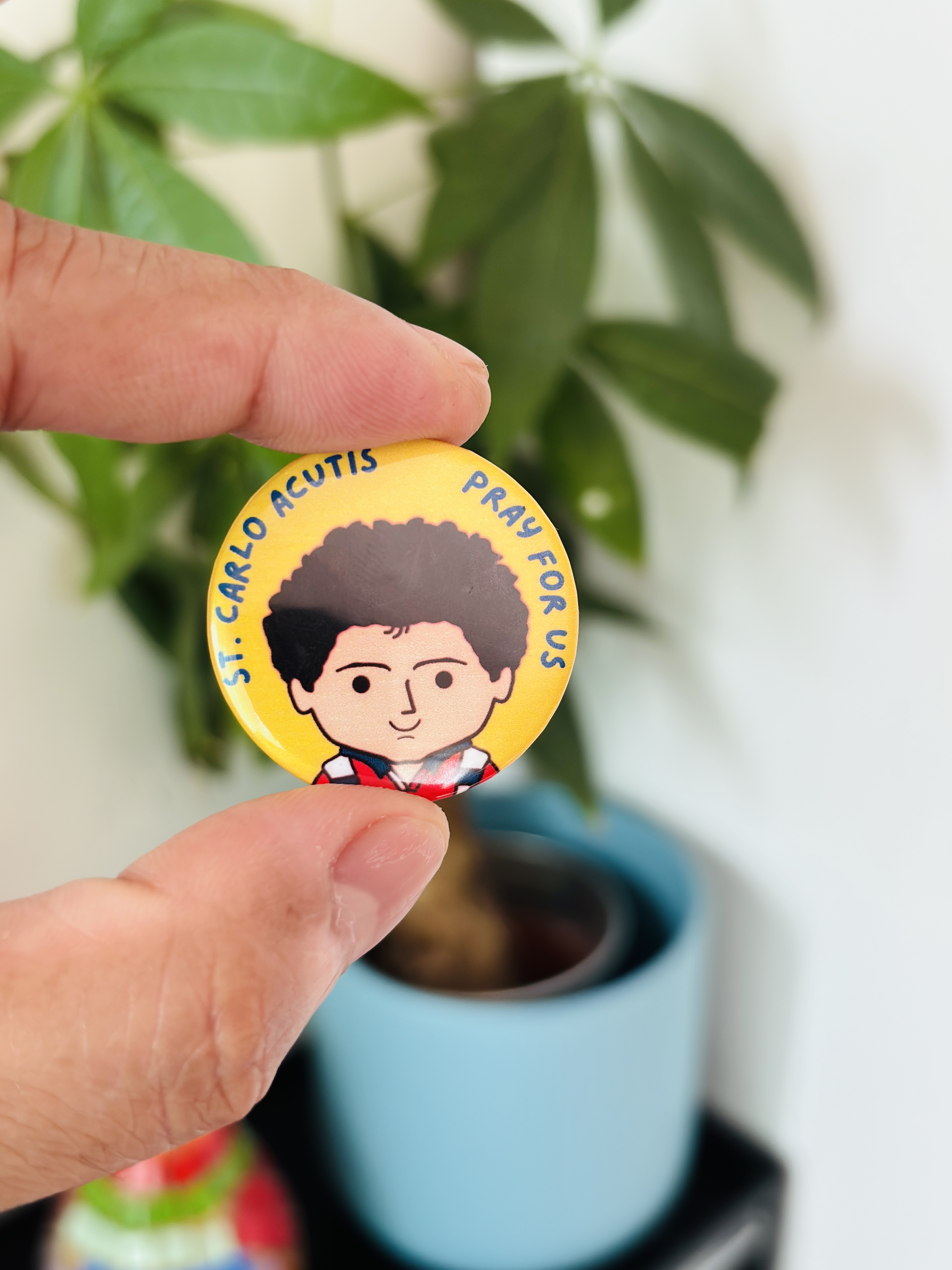 St. Carlo Acutis Button Pins 1 set (2 pcs)