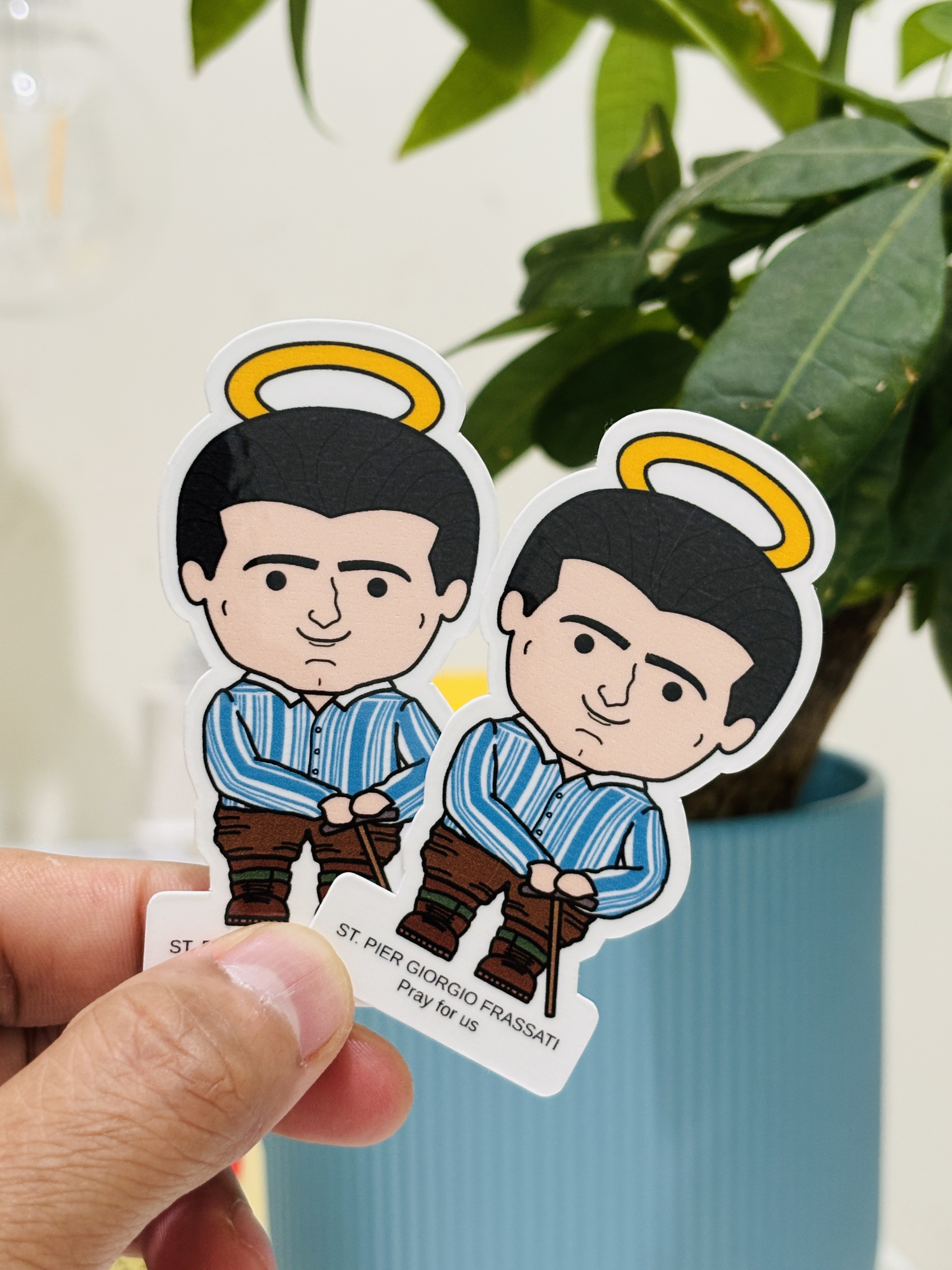 ST Pier Giorgio Frassati Stickers