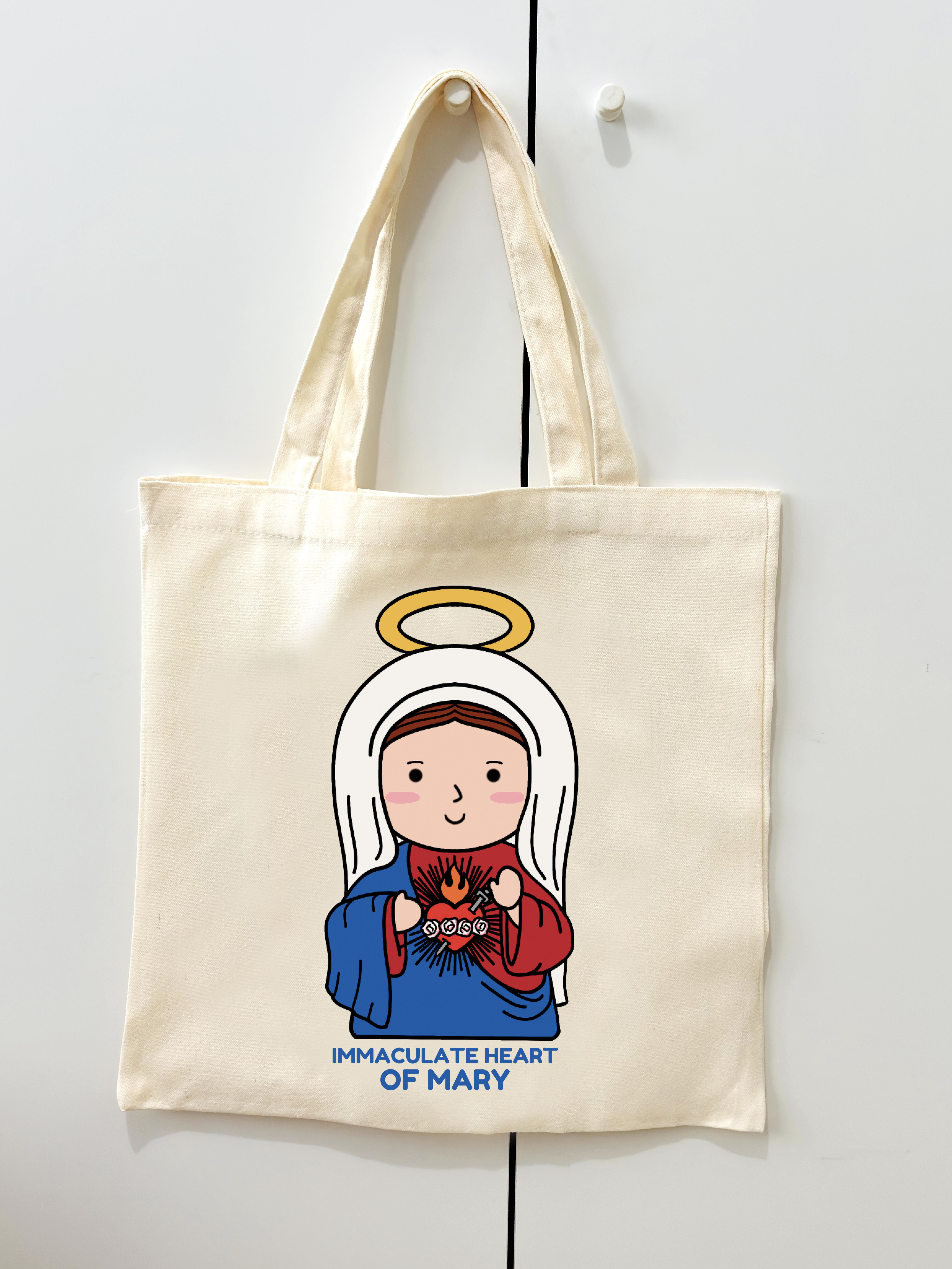 Immaculate Heart of Mary Tote Bag