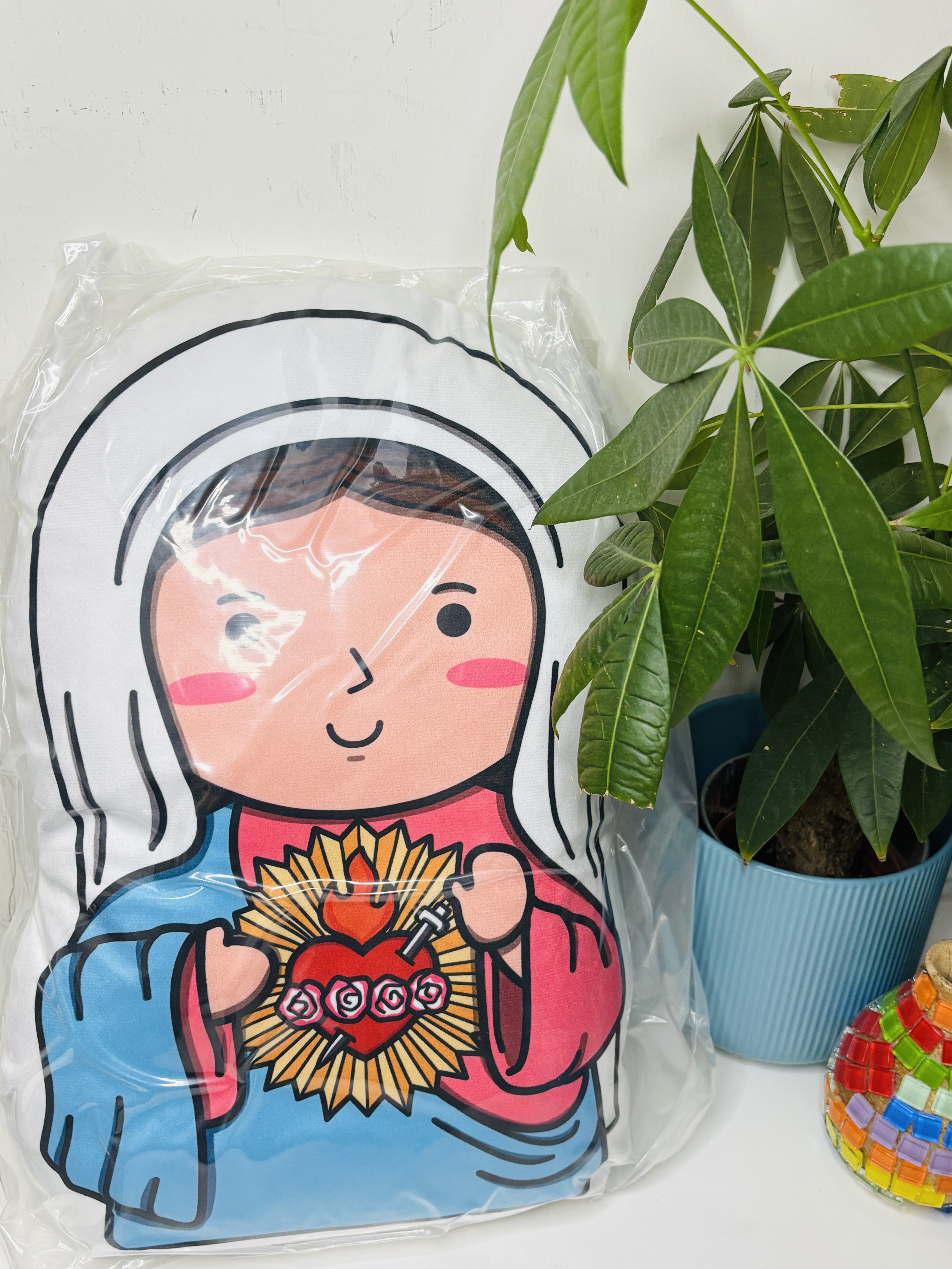 Immaculate Heart of Mary Pillow