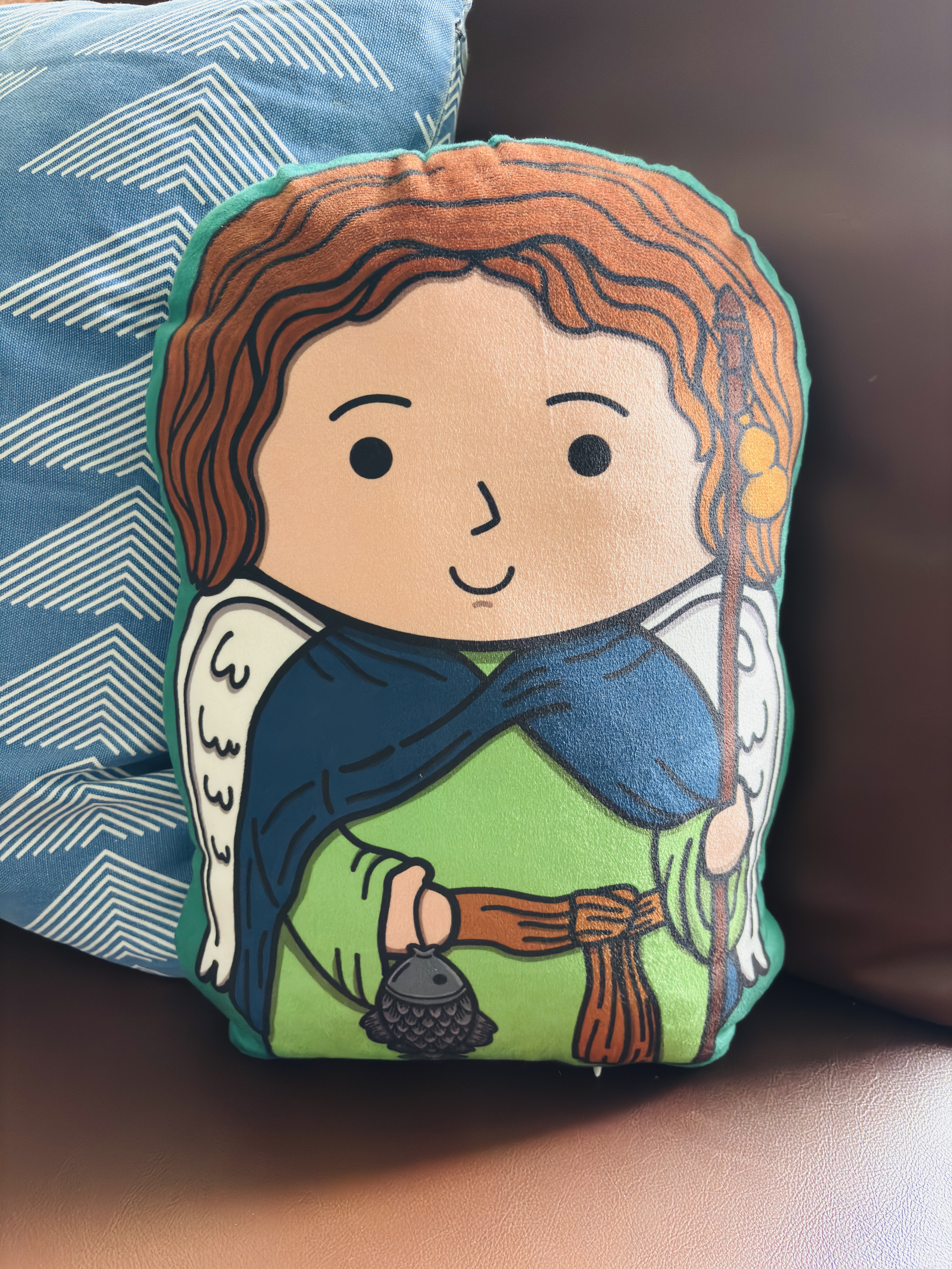 St Raphael The Archangel Pillow