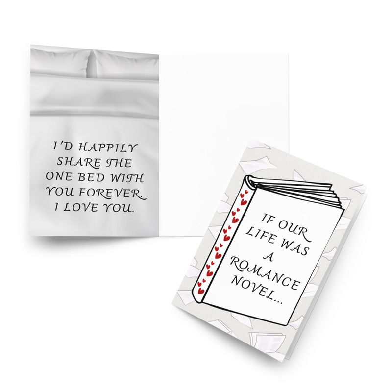 Only One Bed Greeting Card